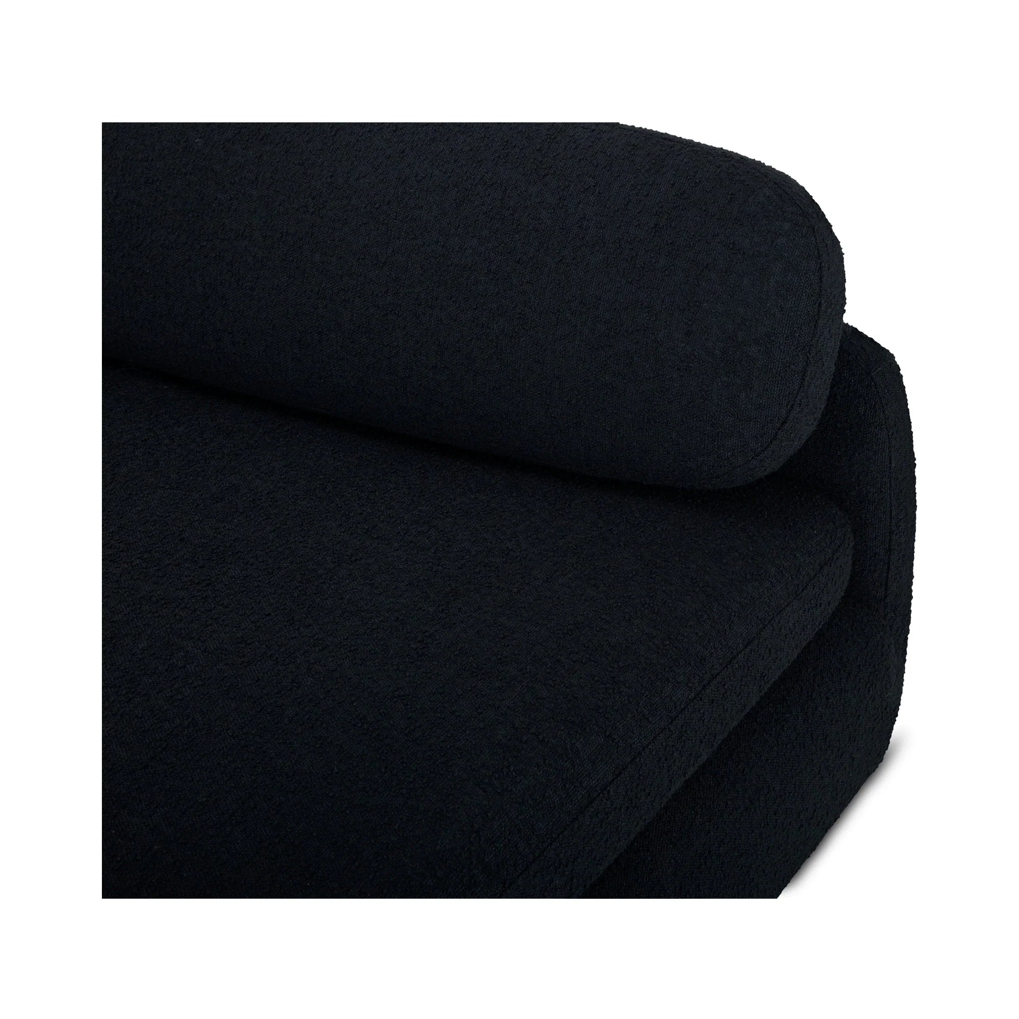 Moe's Home Collection Scout Black Sofa - Image 5
