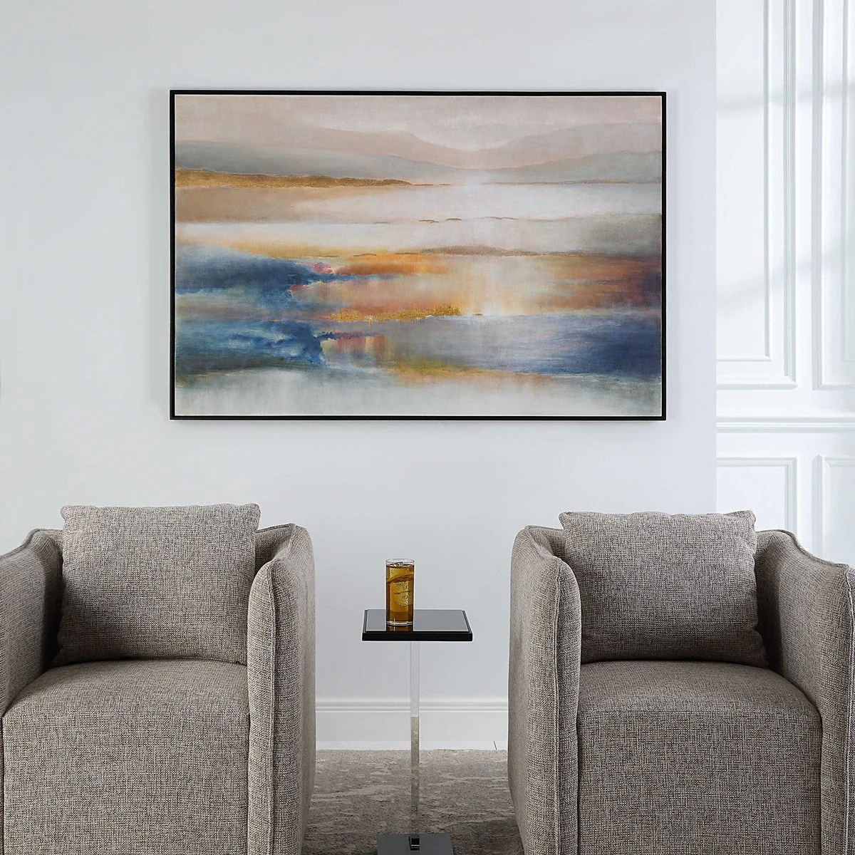 Uttermost Seafaring Dusk Hand Painted Canvas - Image 3