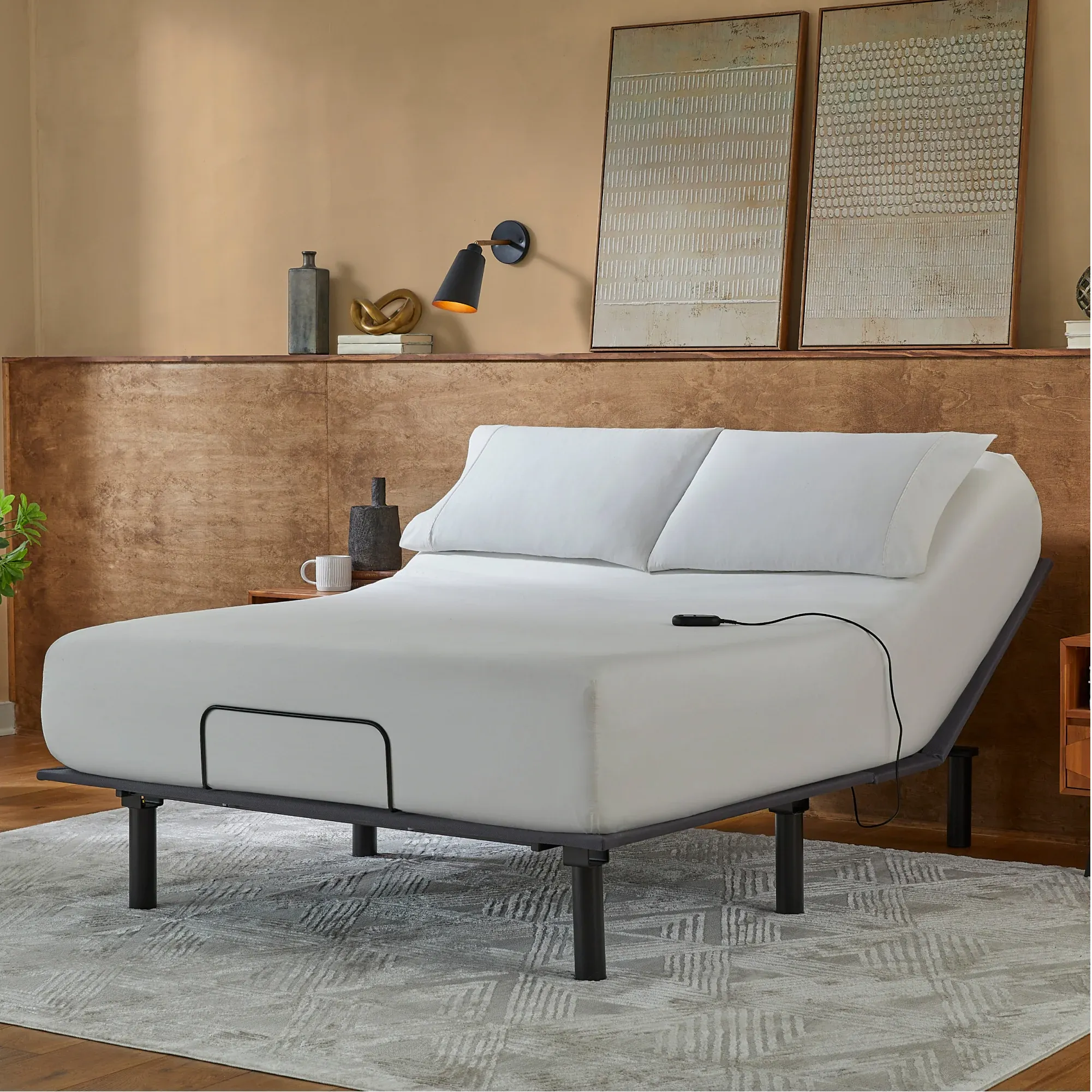 Serta Baselogic Bronze Adjustable Base Mattress Foundation ~ Available in Twin XL, Full, Queen, King and Cal King Sizes