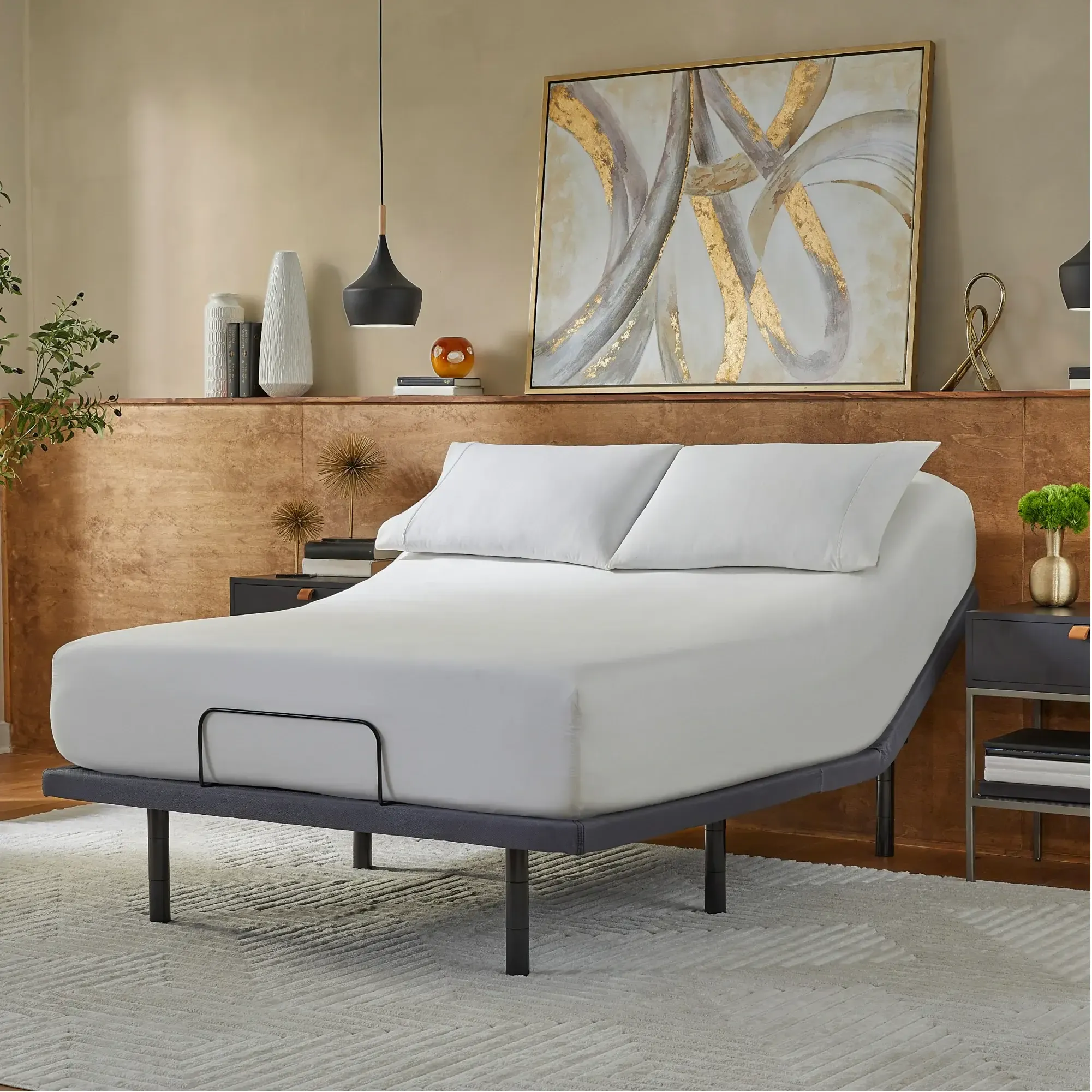 Serta Baselogic Pearl Adjustable Base Mattress Foundation ~ Available in Twin XL, Full, Queen, King and Cal King Sizes