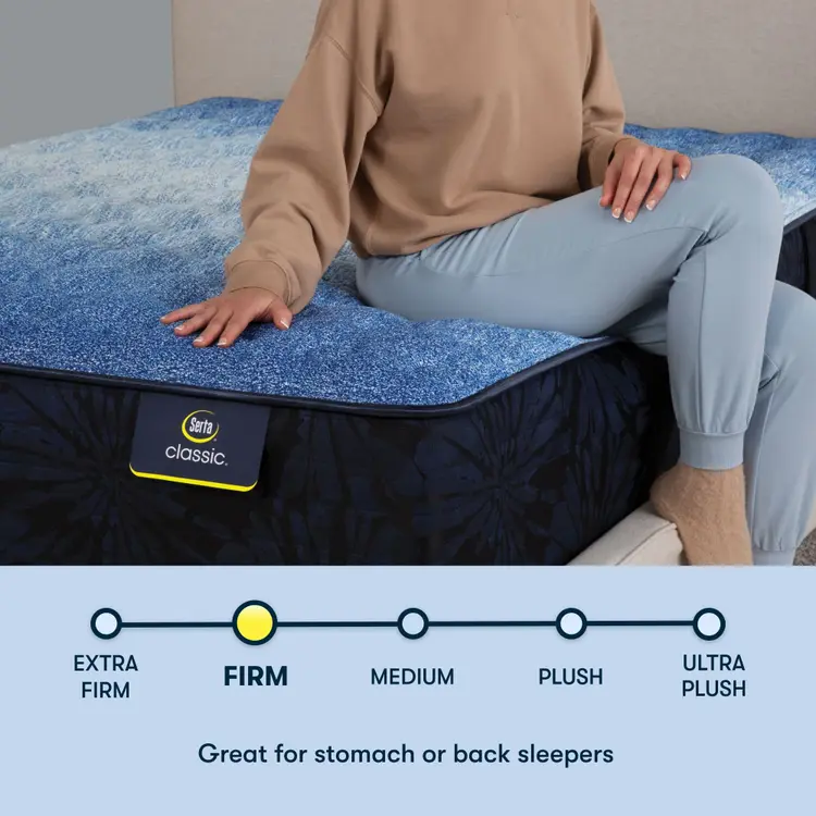 Serta Classic Brecon Mattress Enhanced Firm ~ Available in Twin, Twin XL, Full, Queen, King and Cal King Sizes - Image 4