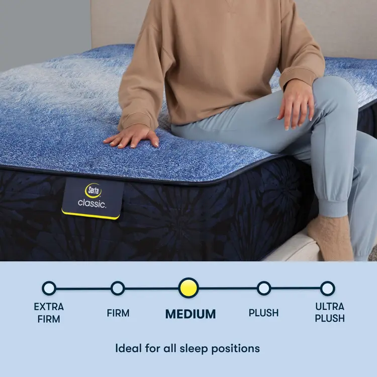 Serta Classic Brecon Mattress Enhanced Medium ~ Available in Twin, Twin XL, Full, Queen, King and Cal King Sizes - Image 4