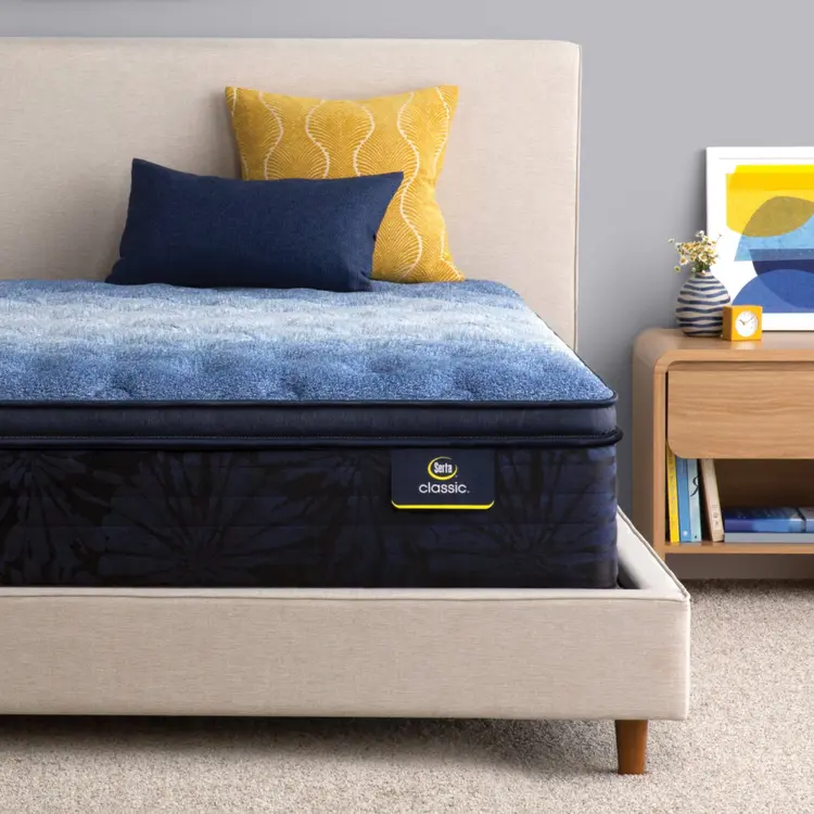 Serta Classic Brecon Mattress Enhanced Plush Pillow Top ~ Available in Twin, Twin XL, Full, Queen, King and Cal King Sizes