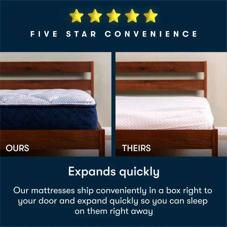 Serta Five Star Mattress Bed in a Box 12” Plush Pillow Top - Image 6