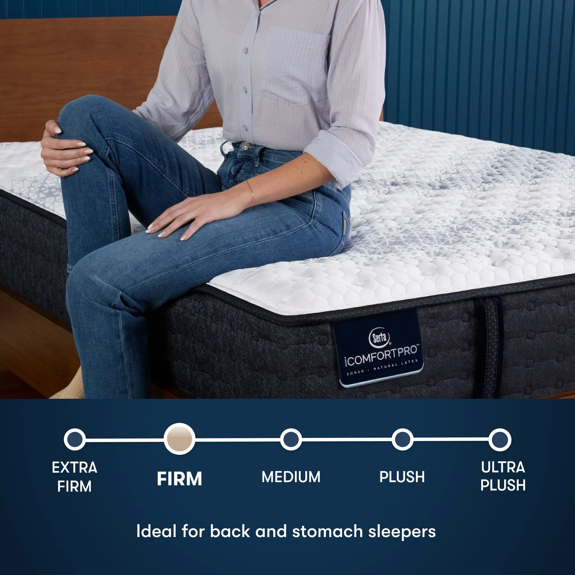 Serta iComfort Pro Ambrose Mattress Level Two Firm ~ Available in Twin XL, Queen, King and Cal King Sizes - Image 4