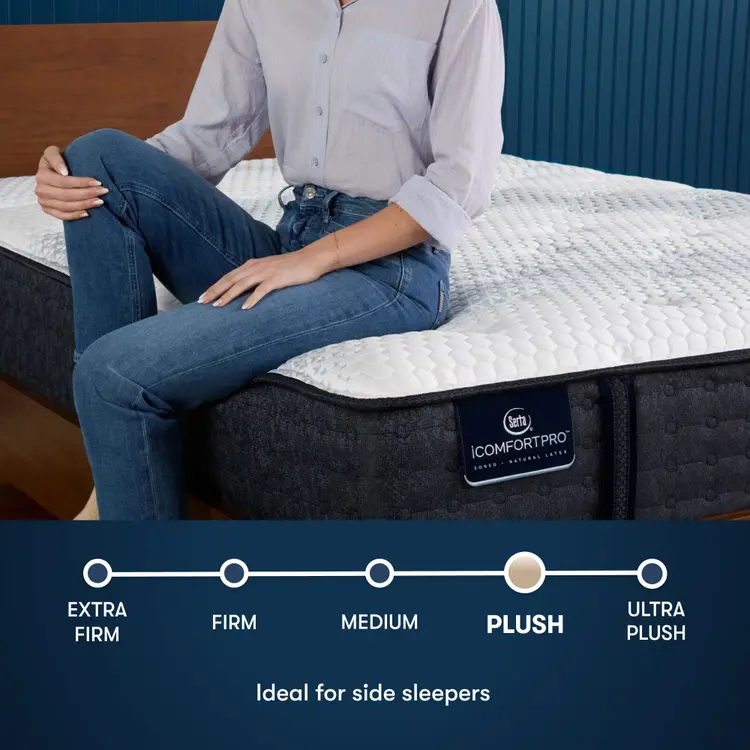 Serta iComfort Pro Ambrose Mattress Level Two Plush ~ Available in Twin XL, Queen, King and Cal King Sizes - Image 4