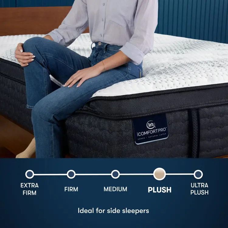 Serta iComfort Pro Dartmouth Mattress Level Two Plush Pillow Top ~ Available in Twin XL, Queen, King and Cal King Sizes - Image 4