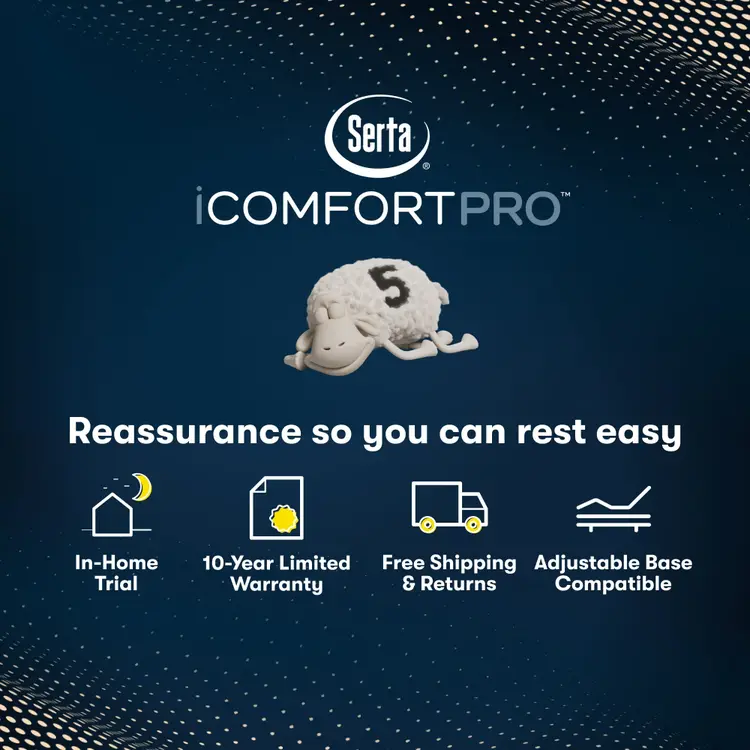 Serta iComfort Pro Granbury Mattress Level One Extra Firm ~ Available in Twin XL, Queen, King and Cal King Sizes - Image 7