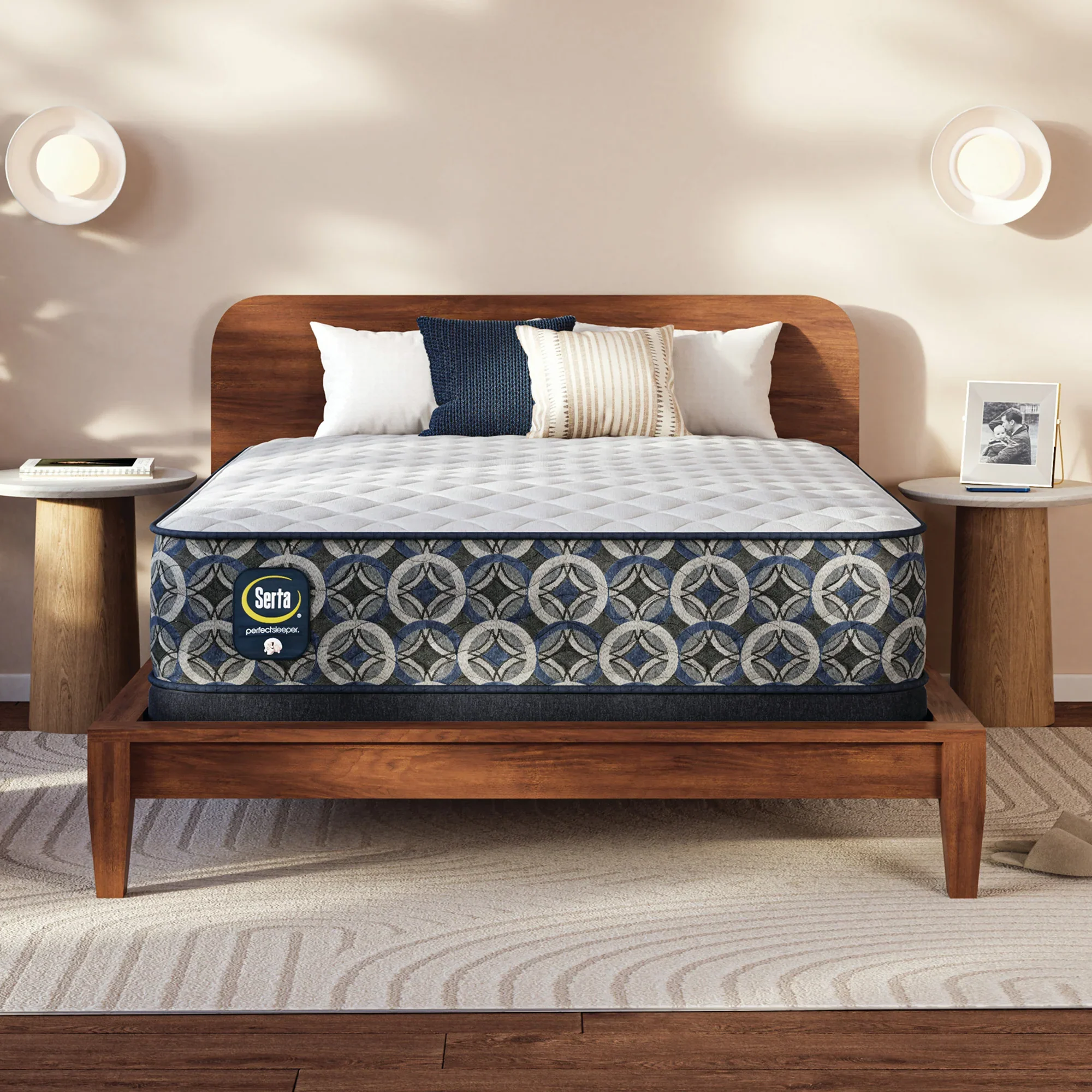 Serta Perfect Sleeper Innerspring Cascade Canyon Firm 13” Mattress ~ Available in Twin, Twin XL, Full, Queen, King and Cal King Sizes