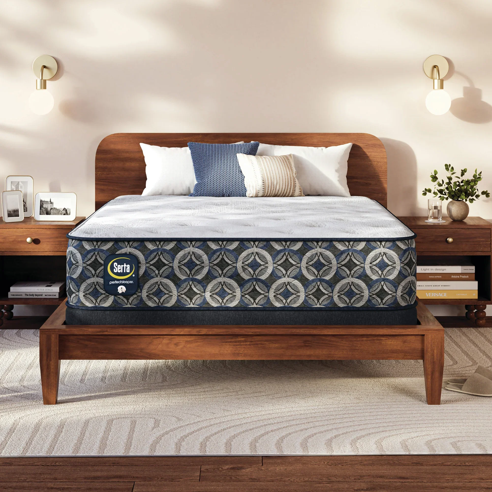 Serta Perfect Sleeper Innerspring Cascade Canyon Medium 13” Mattress ~ Available in Twin, Twin XL, Full, Queen, King and Cal King Sizes