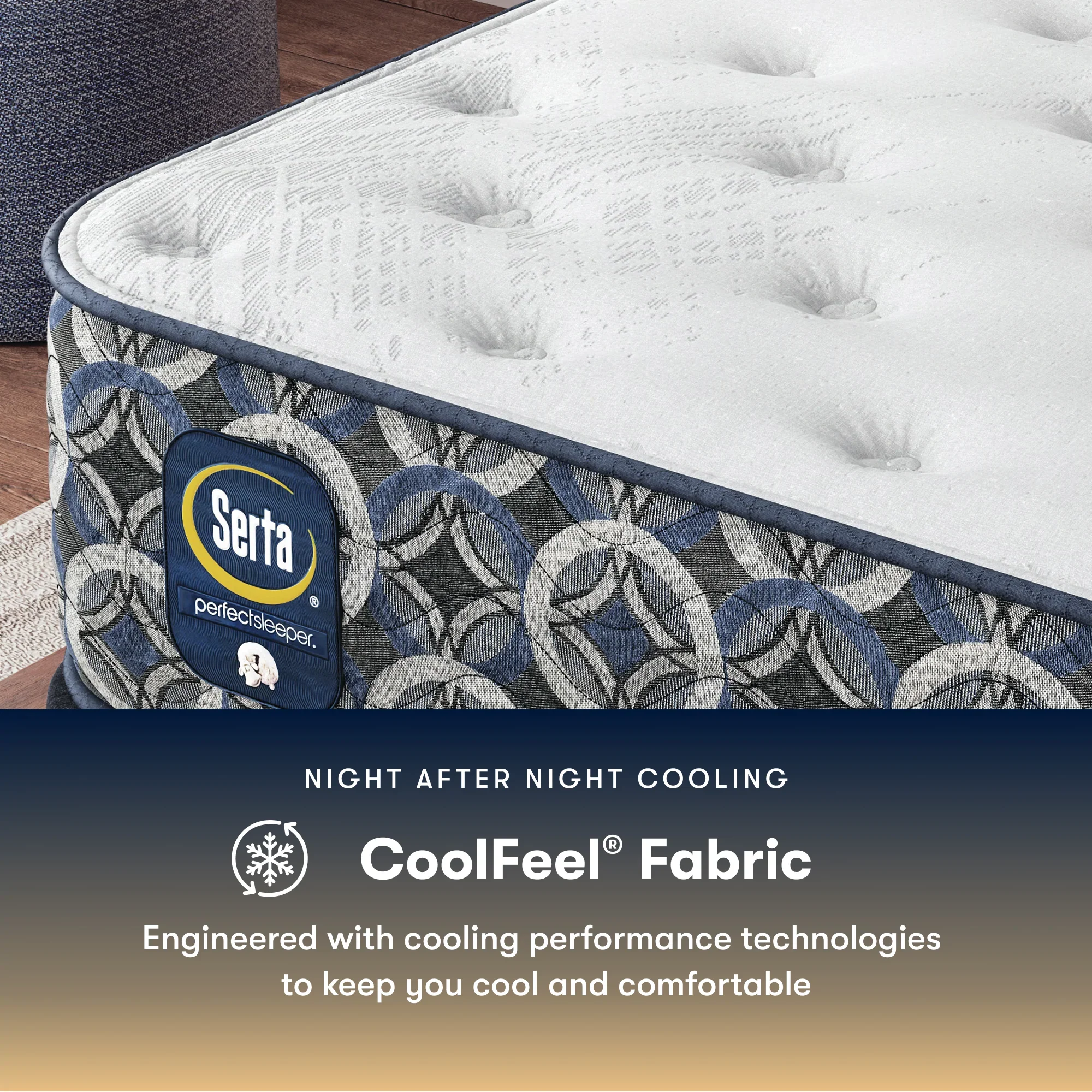Serta Perfect Sleeper Innerspring Cascade Canyon Medium 13” Mattress ~ Available in Twin, Twin XL, Full, Queen, King and Cal King Sizes - Image 7