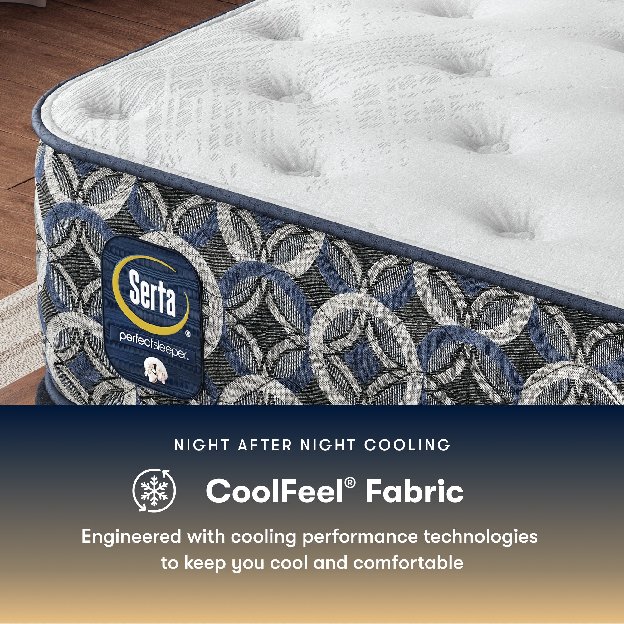 Serta Perfect Sleeper Innerspring Cascade Canyon Plush 13.5” Mattress ~ Available in Twin, Twin XL, Full, Queen, King and Cal King Sizes - Image 6