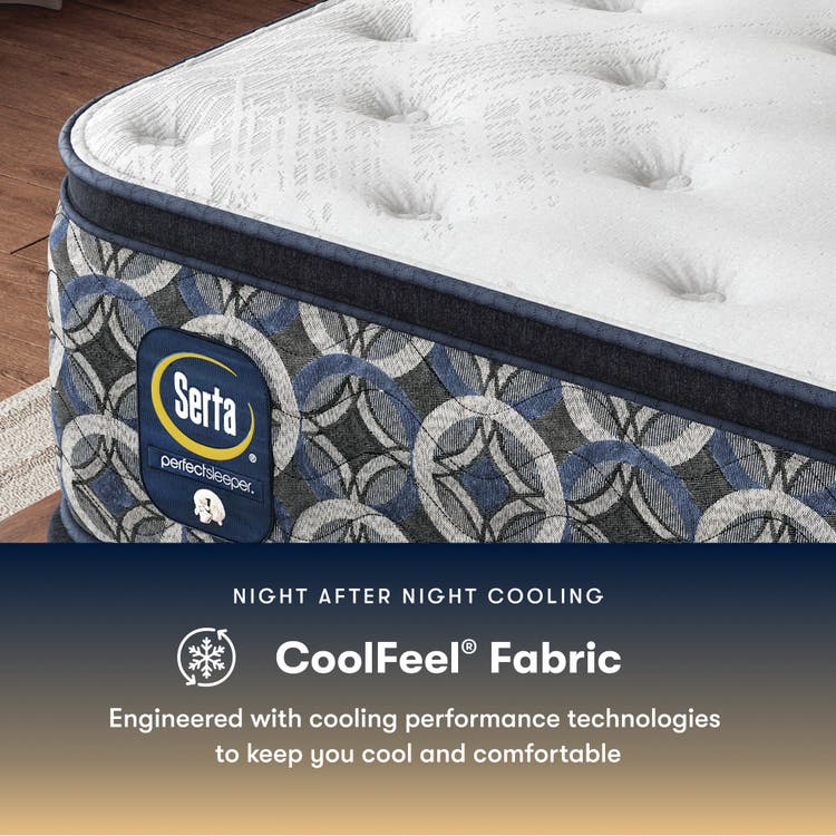 Serta Perfect Sleeper Innerspring Cascade Canyon Plush Pillow Top 14” Mattress ~ Available in Twin, Twin XL, Full, Queen, King and Cal King Sizes - Image 7