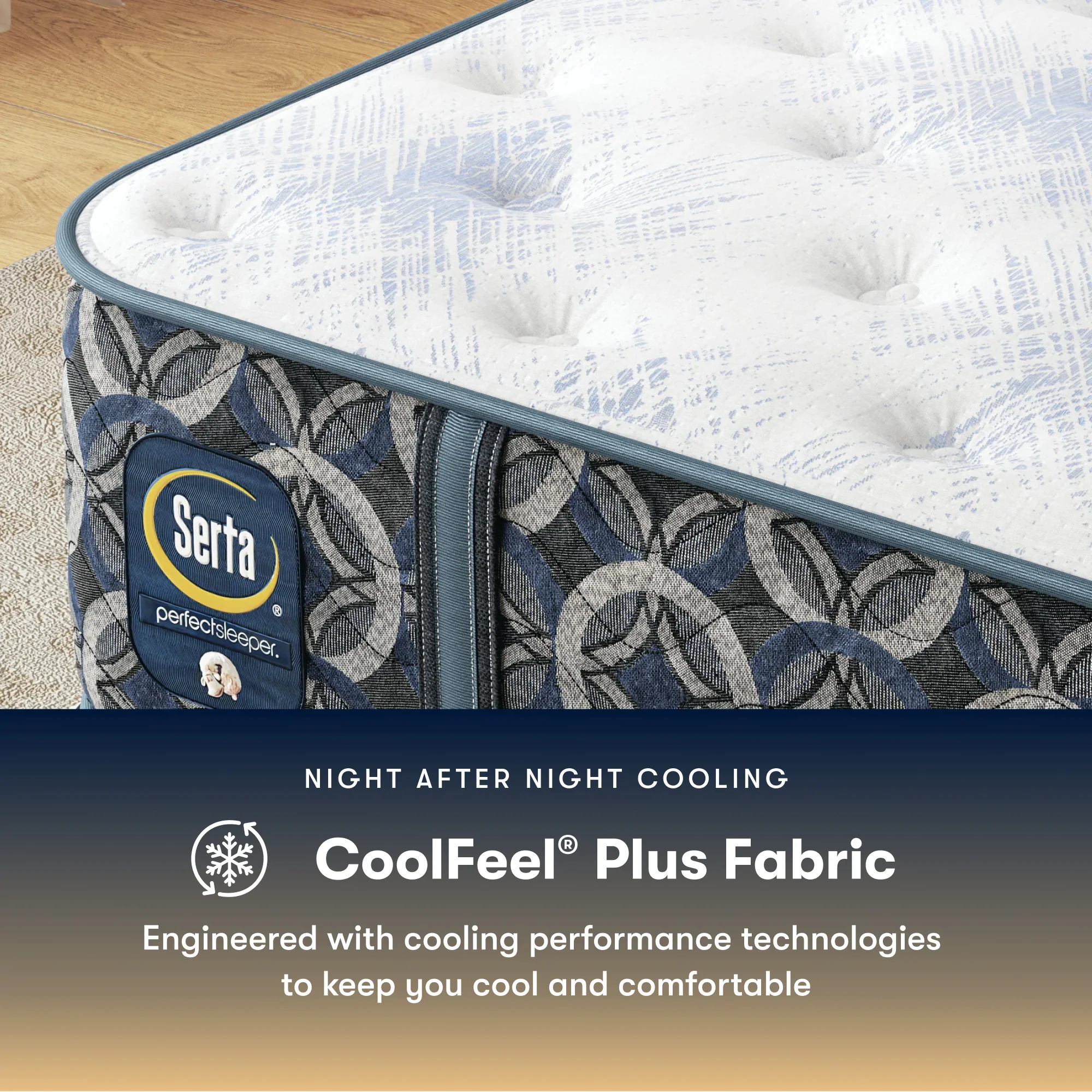 Serta Perfect Sleeper Innerspring Cascade Range Medium 14” Mattress ~ Available in Twin, Twin XL, Full, Queen, King and Cal King Sizes - Image 6