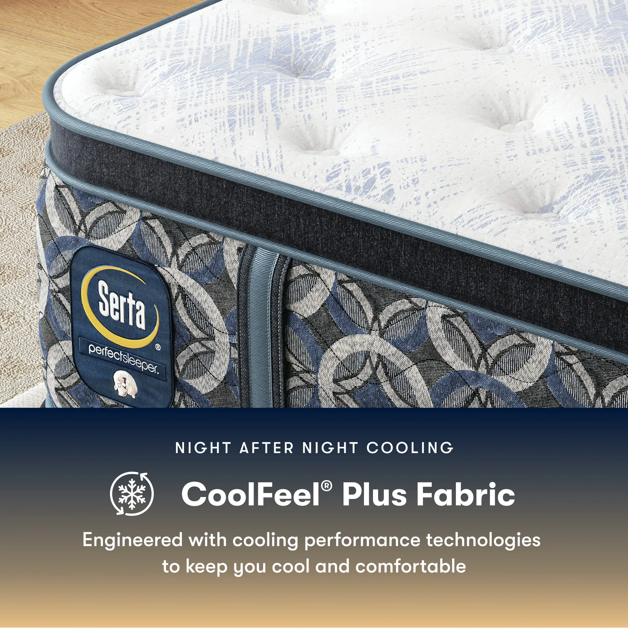 Serta Perfect Sleeper Innerspring Cascade Range Plush Pillow Top 15” Mattress ~ Available in Twin, Twin XL, Full, Queen, King and Cal King Sizes - Image 7