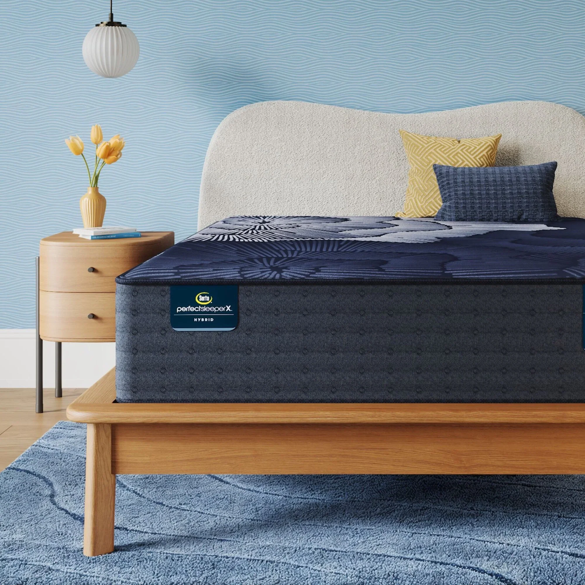 Serta Perfect Sleeper X Hybrid Prescott Mattress Level Two Medium Firm ~ Available in Twin XL, Full, Queen, King and Cal King Sizes