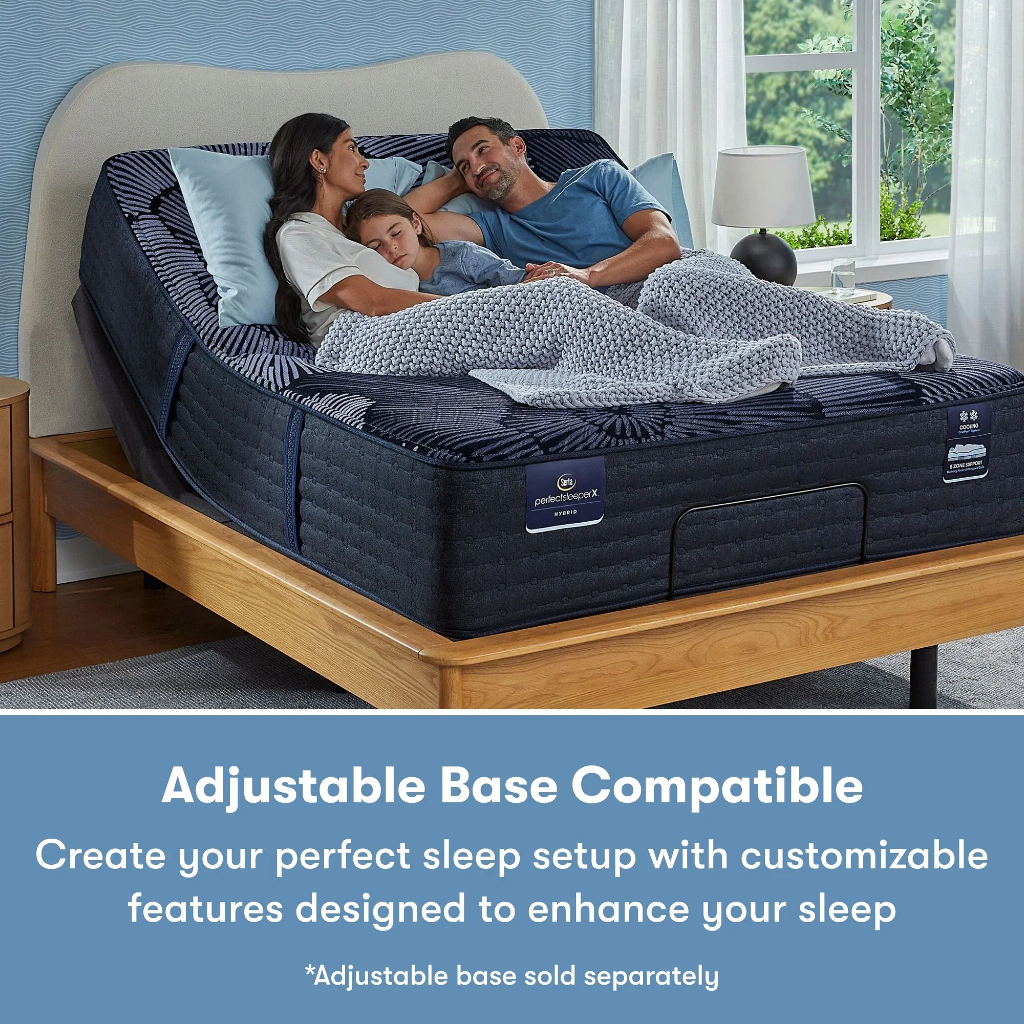 Serta Perfect Sleeper X Hybrid Prescott Mattress Level Two Medium Firm ~ Available in Twin XL, Full, Queen, King and Cal King Sizes - Image 9