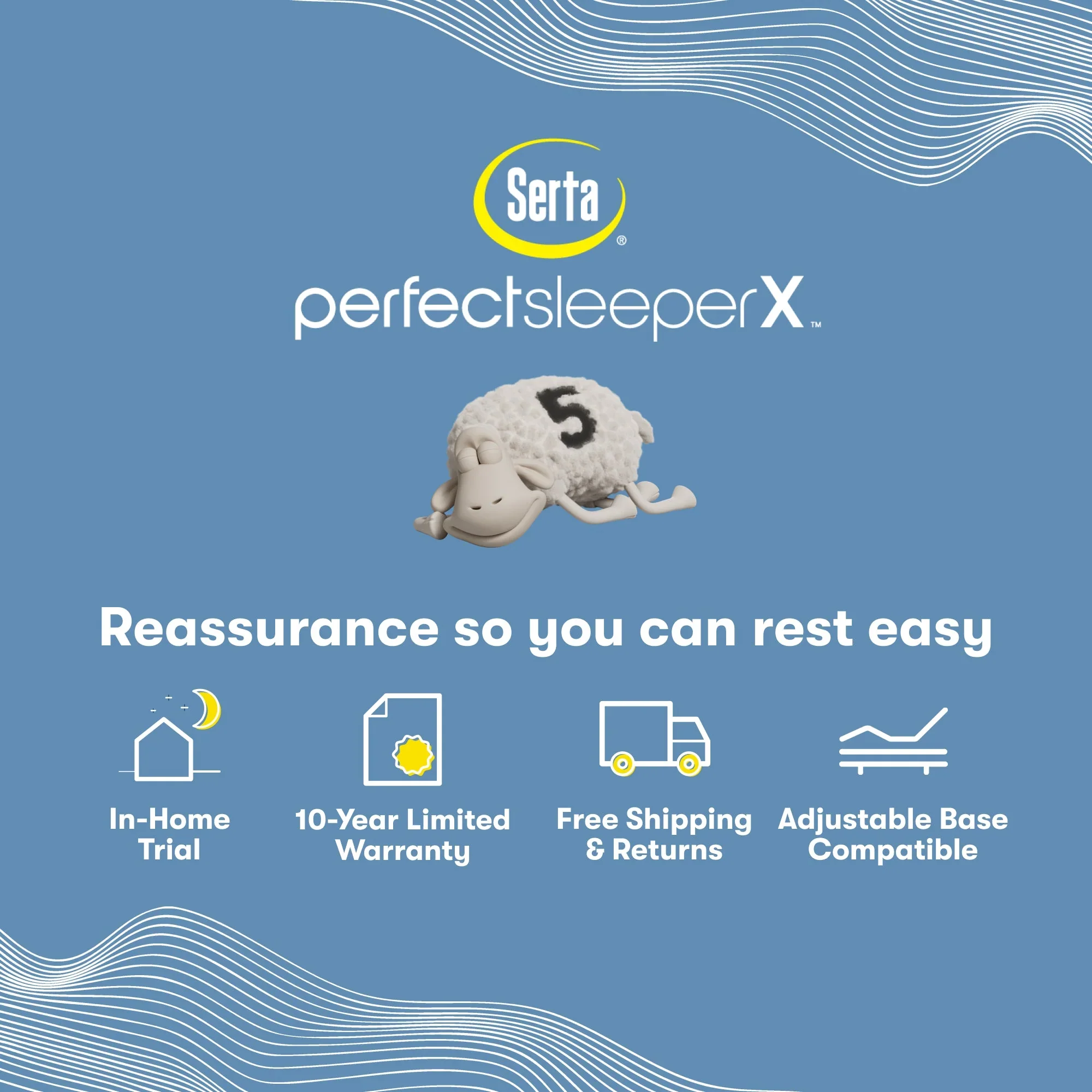 Serta Perfect Sleeper X Hybrid Prescott Mattress Level Two Plush ~ Available in Twin XL, Full, Queen, King and Cal King Sizes - Image 10