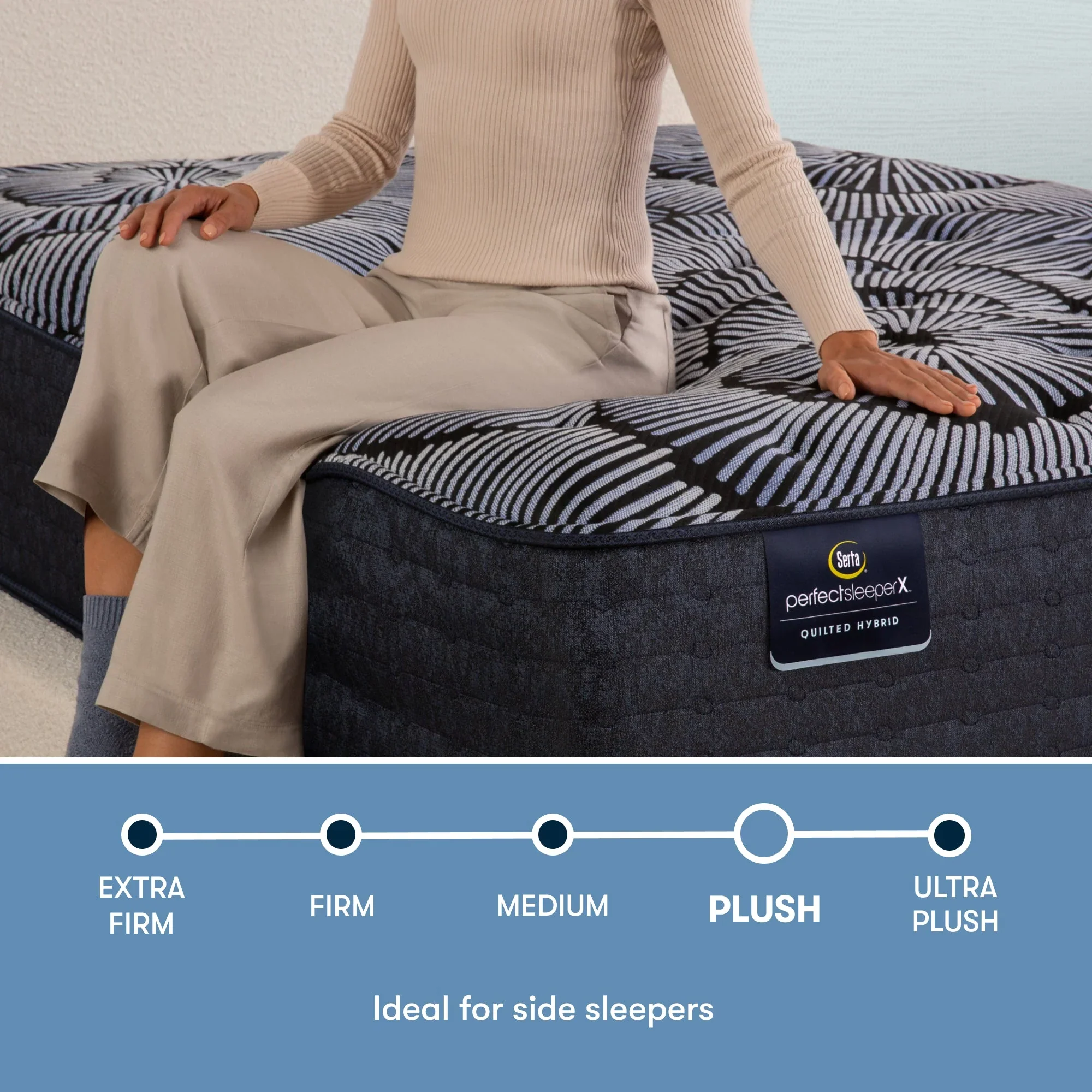 Serta Perfect Sleeper X Quilted Hybrid Excelled Mattress Level One Enhanced Plush ~ Available in Twin XL, Full, Queen, King and Cal King Sizes - Image 4
