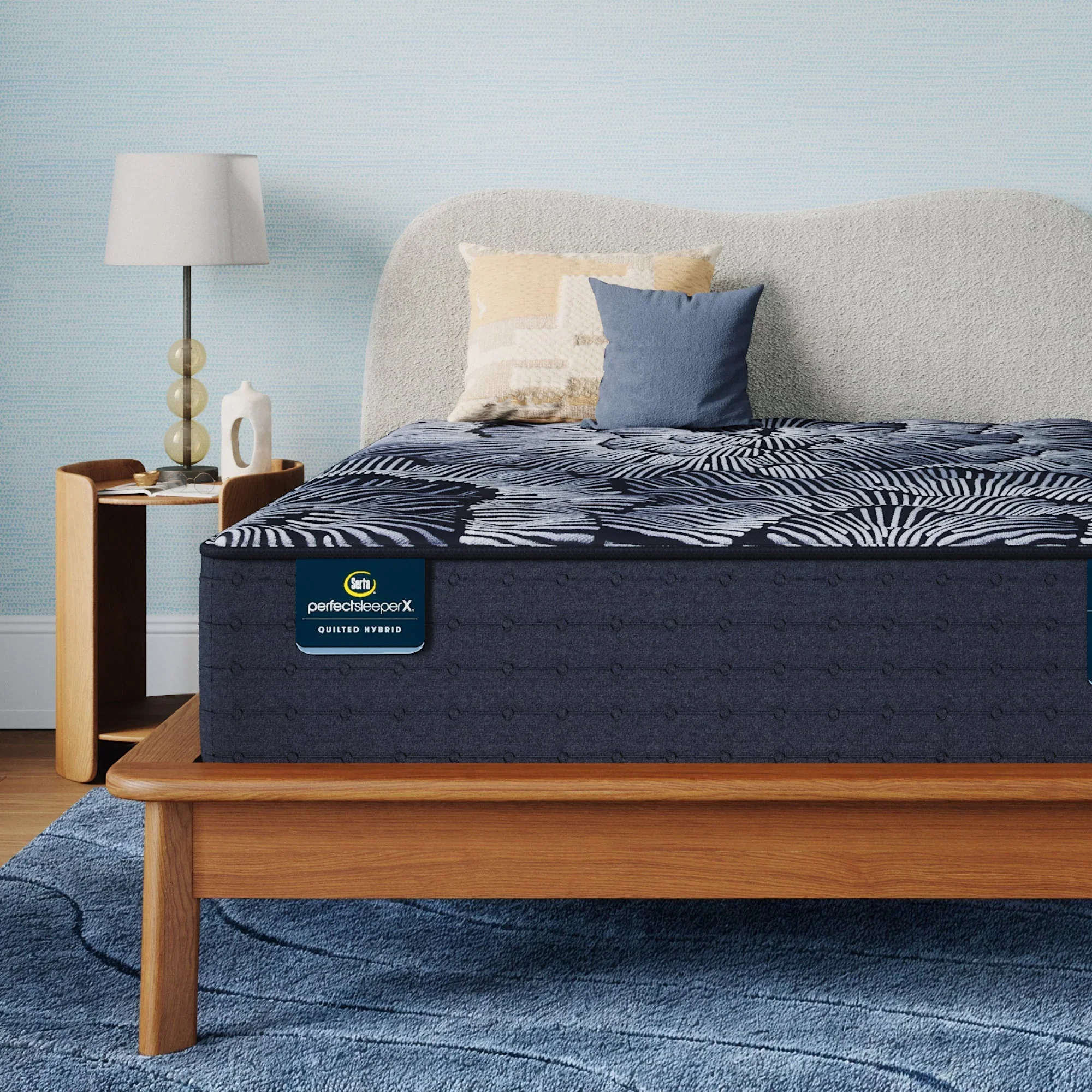 Serta Perfect Sleeper X Quilted Hybrid Knox Mattress Level One Plush ~ Available in Twin XL, Full, Queen, King and Cal King Sizes