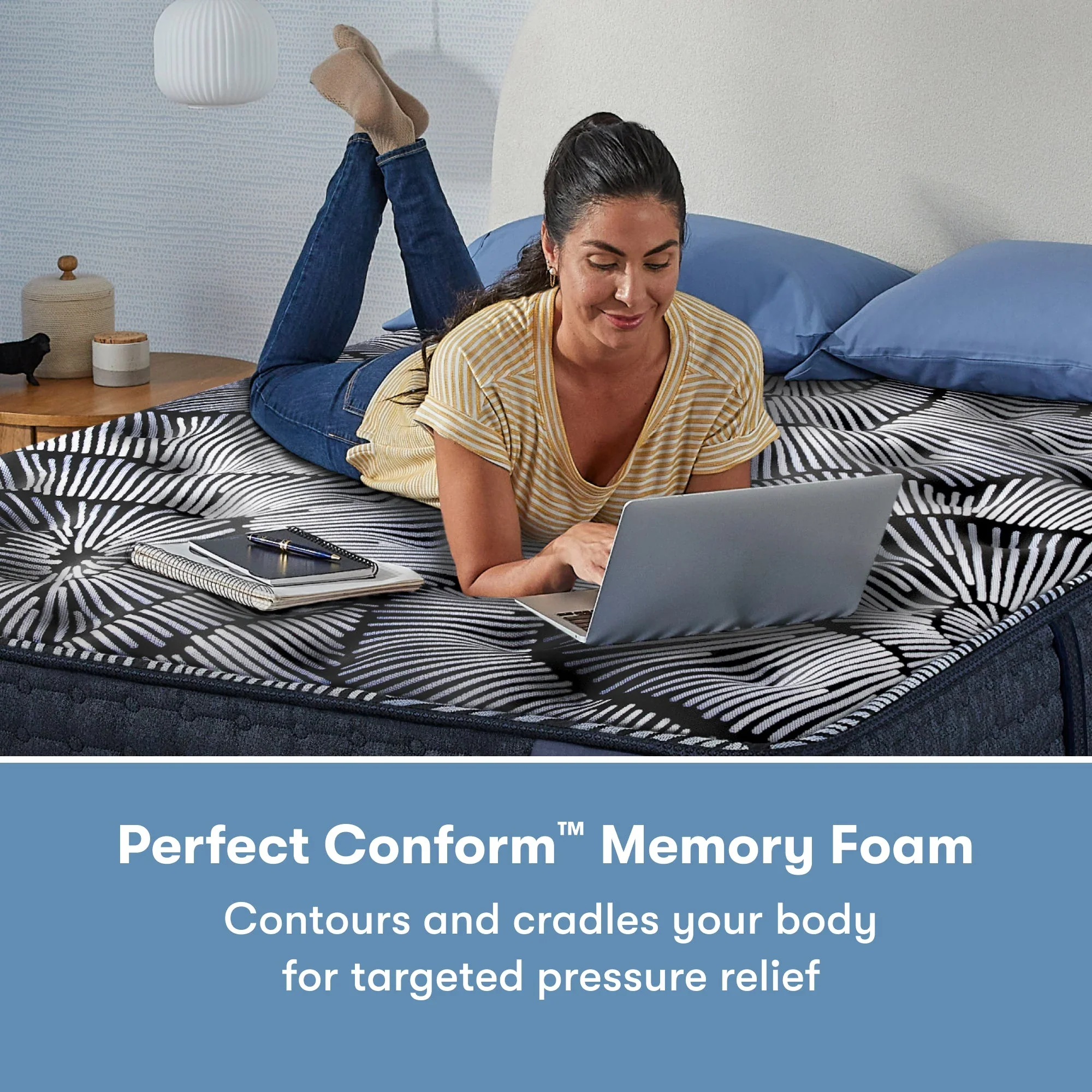 Serta Perfect Sleeper X Quilted Hybrid Knox Mattress Level One Plush ~ Available in Twin XL, Full, Queen, King and Cal King Sizes - Image 6