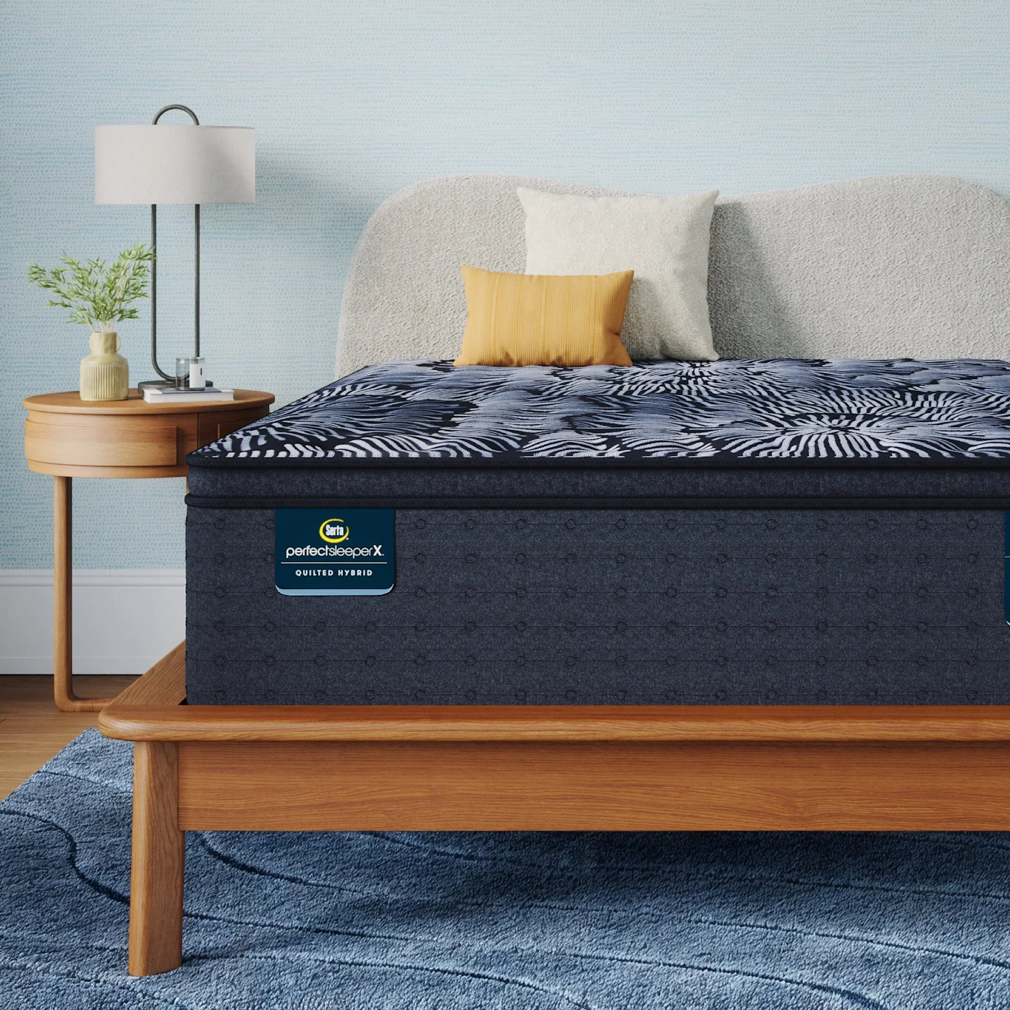 Serta Perfect Sleeper X Quilted Hybrid Lexton Mattress Level One Medium Pillow Top ~ Available in Twin XL, Full, Queen, King and Cal King Sizes