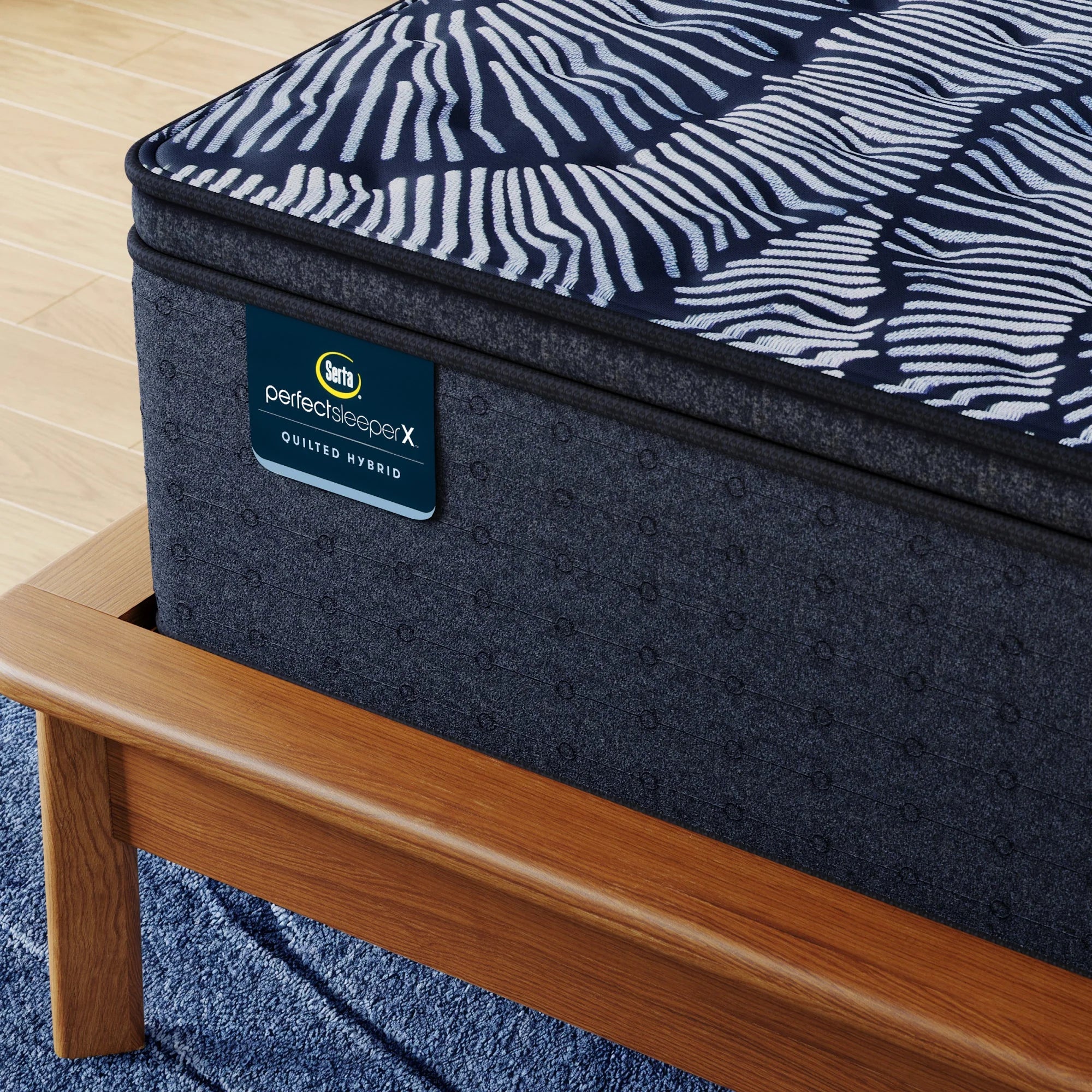Serta Perfect Sleeper X Quilted Hybrid Lexton Mattress Level One Medium Pillow Top ~ Available in Twin XL, Full, Queen, King and Cal King Sizes - Image 2