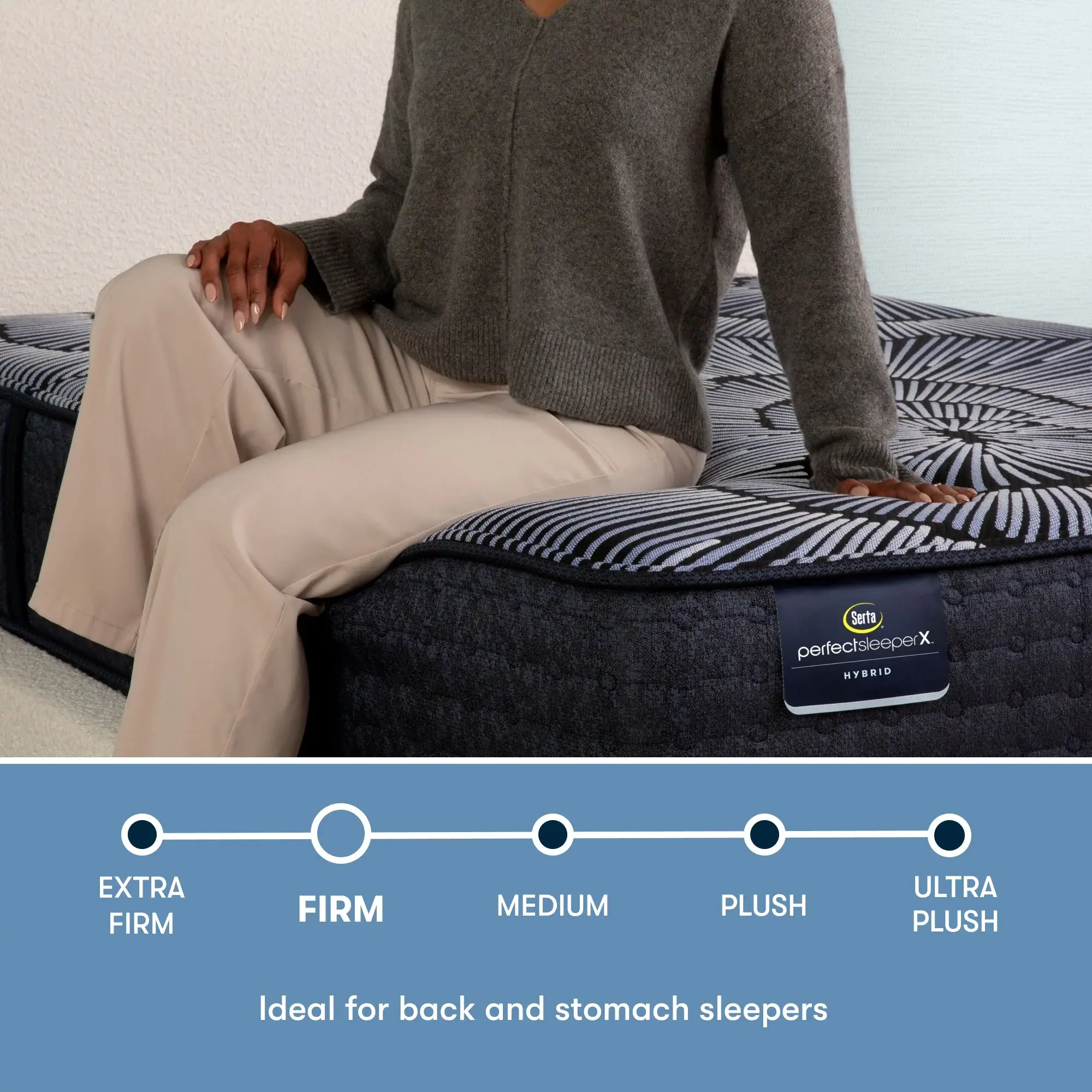 Serta Perfect Sleeper X Hybrid Aspen Mattress Level One Firm ~ Available in Twin XL, Full, Queen, King and Cal King Sizes - Image 4