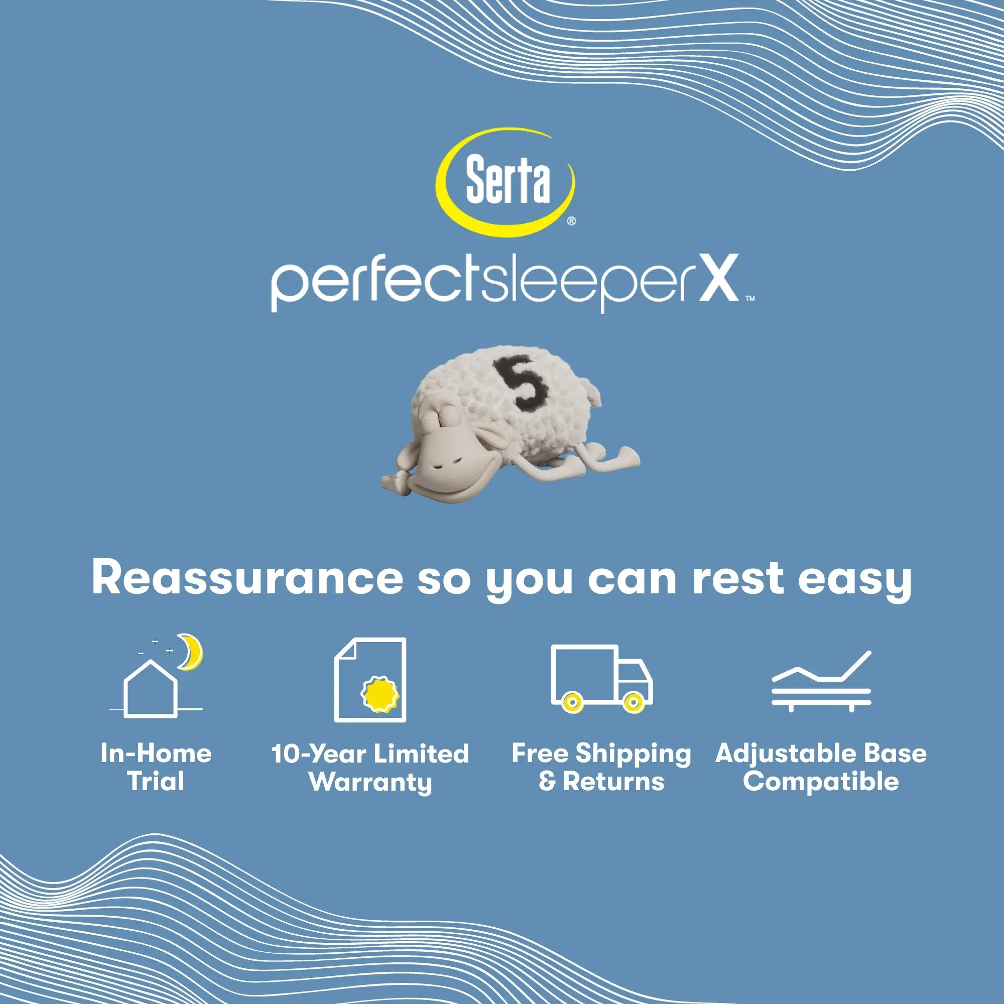 Serta Perfect Sleeper X Hybrid Aspen Mattress Level One Firm ~ Available in Twin XL, Full, Queen, King and Cal King Sizes - Image 8