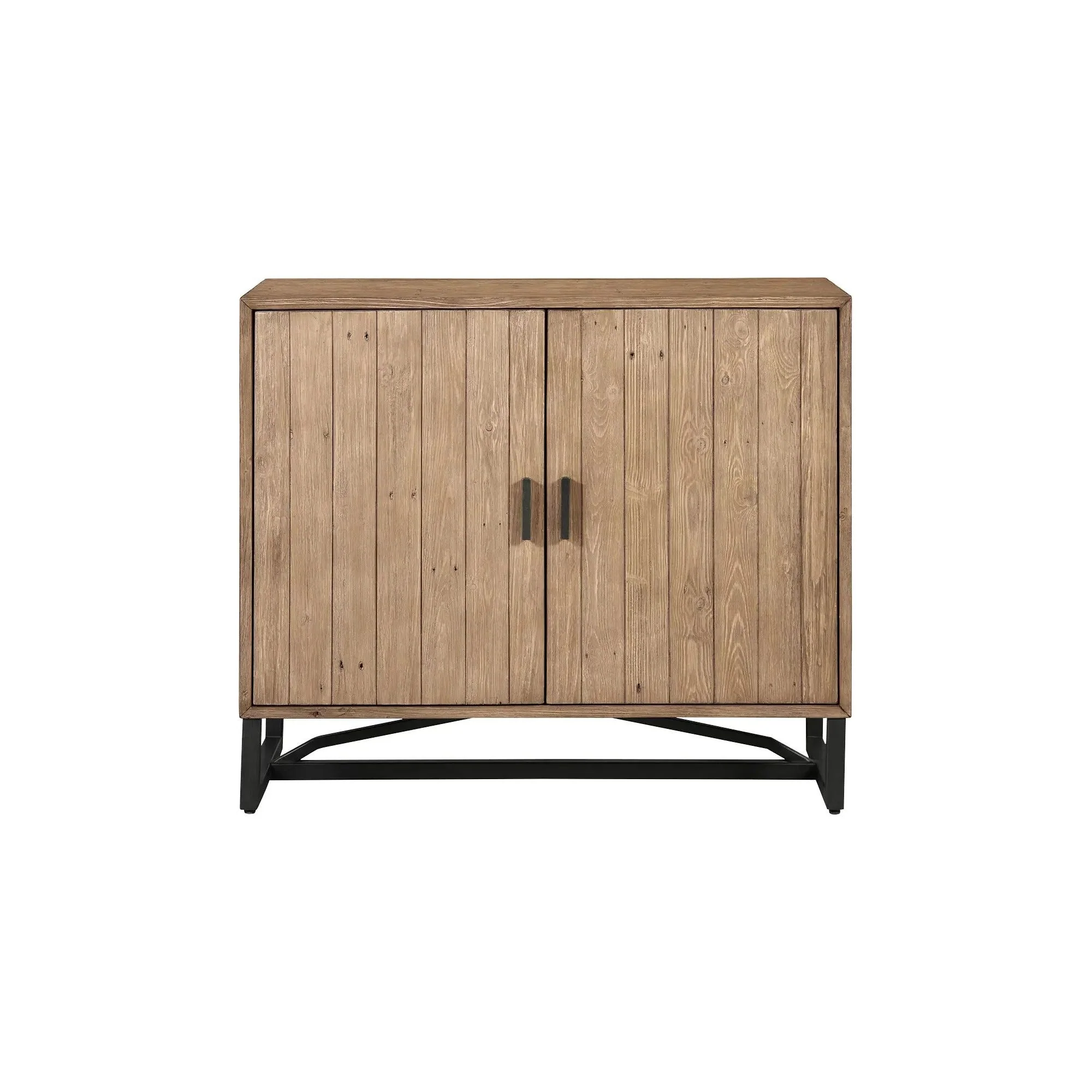 Moe’s Home Collection Sierra 2 Door Natural Wood Cabinet - Image 10