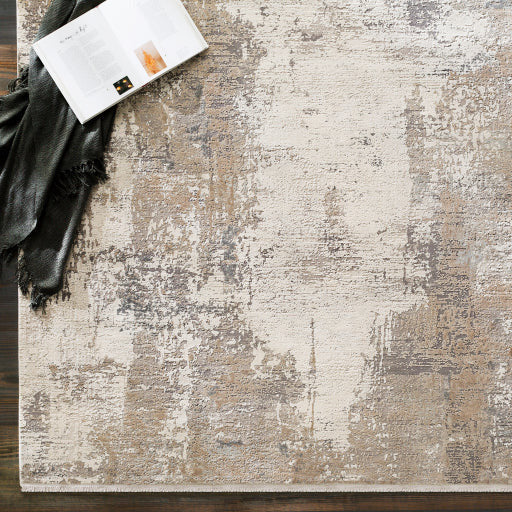 Surya Rugs Solar Collection Light Brown, Gray, Charcoal & White Area Rug SOR-2300 - Image 6