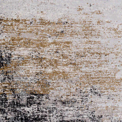 Surya Rugs Solar Collection Charcoal, Gray, Saffron & White Area Rug SOR-2302 - Image 9