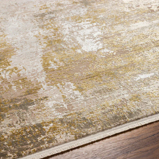 Surya Rugs Solar Collection Ivory, Brown, Tan, Mustard, Beige & Light Gray Area Rug SOR-2322 - Image 6