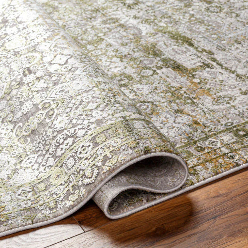 Surya Rugs Solar Collection Olive, Off-White, Taupe & Gray Area Rug SOR-2325 - Image 5