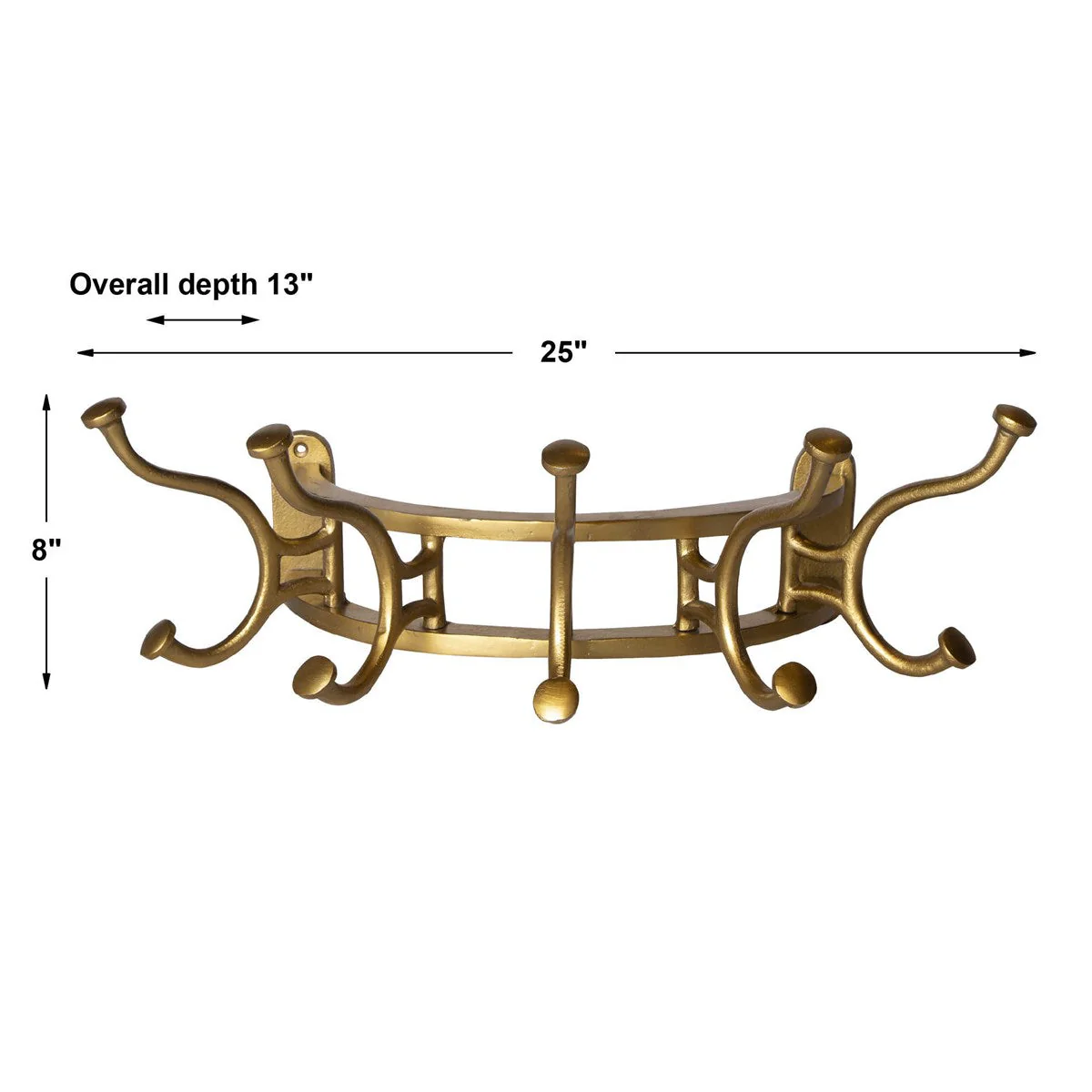 Uttermost Starling Wall Mounted Coat Rack - Image 3