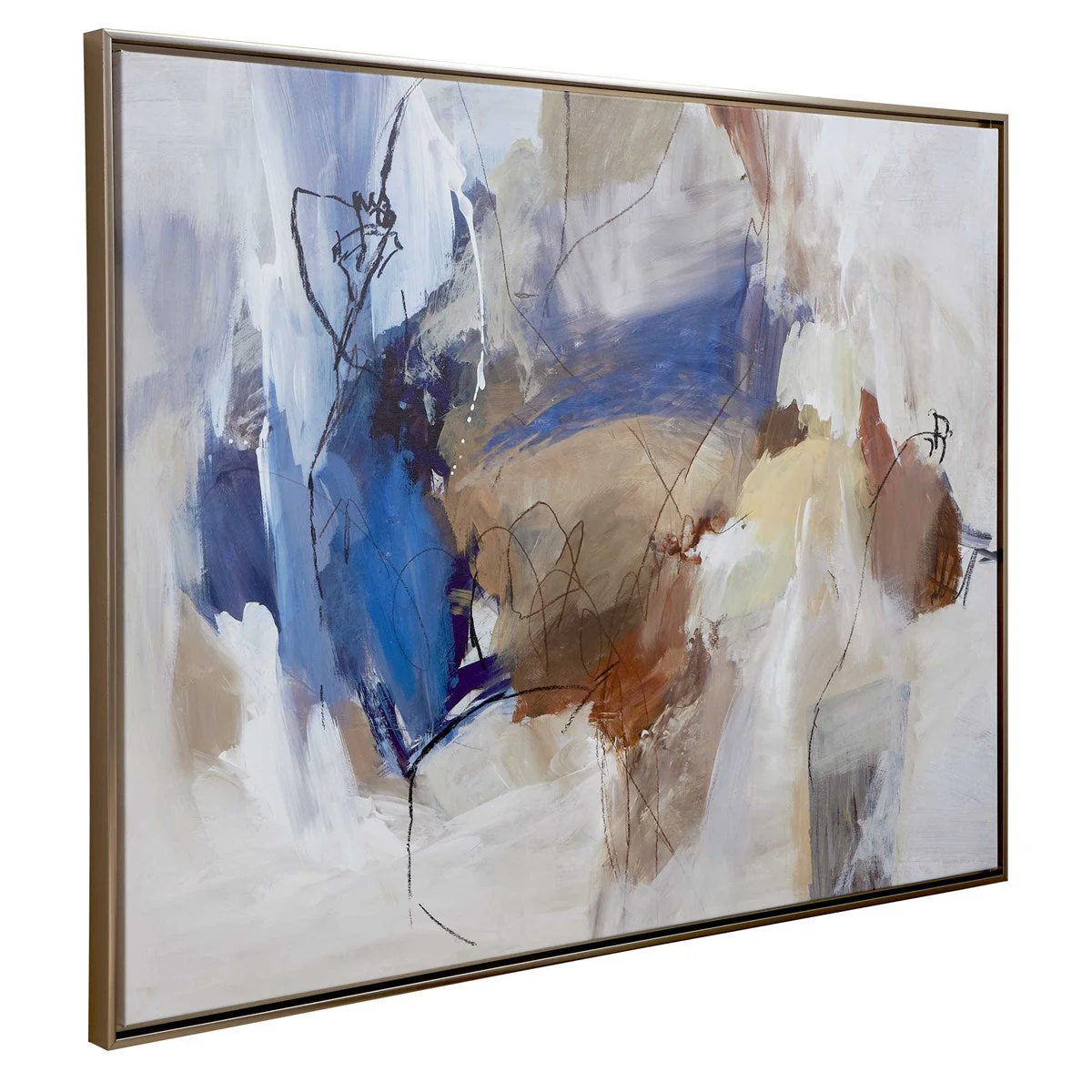 Uttermost Subtle Nuances Abstract Framed Canvas - Image 3
