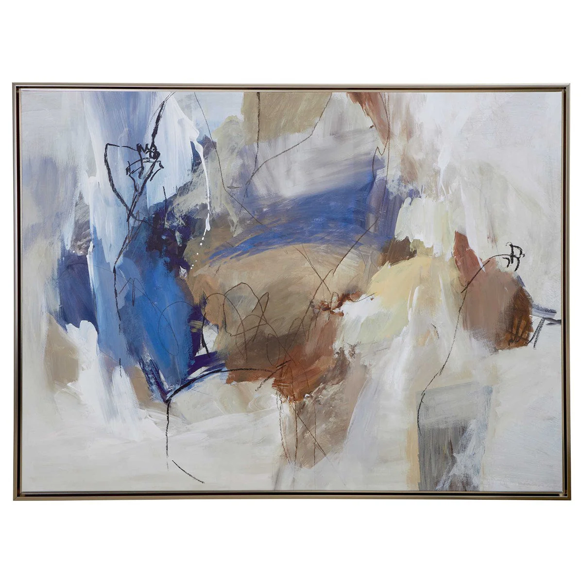 Uttermost Subtle Nuances Abstract Framed Canvas - Image 4