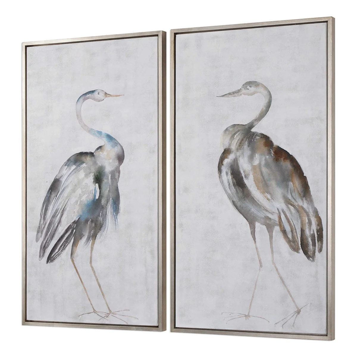 Uttermost Summer Birds Coastal Set of 2 Hand Painted Canvase - Image 3