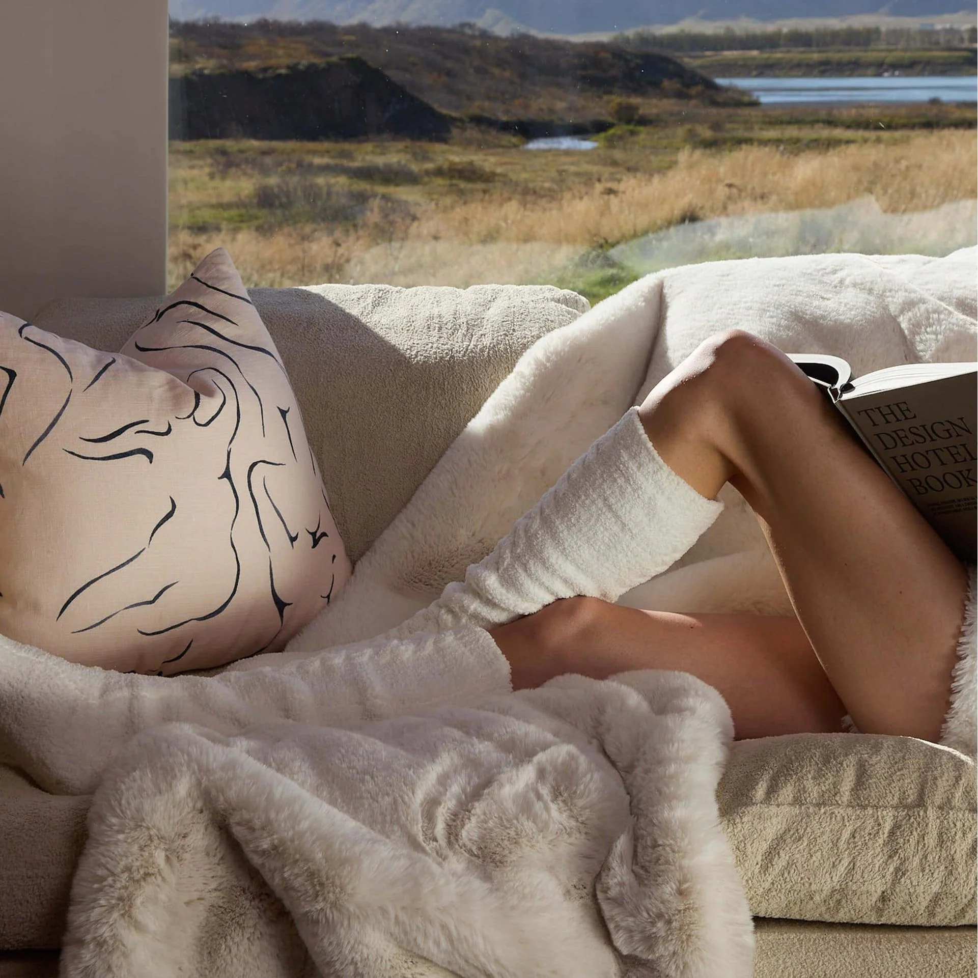 Sunday Citizen Amour Big Throw Pillow ~ 20 x 20 - Image 3