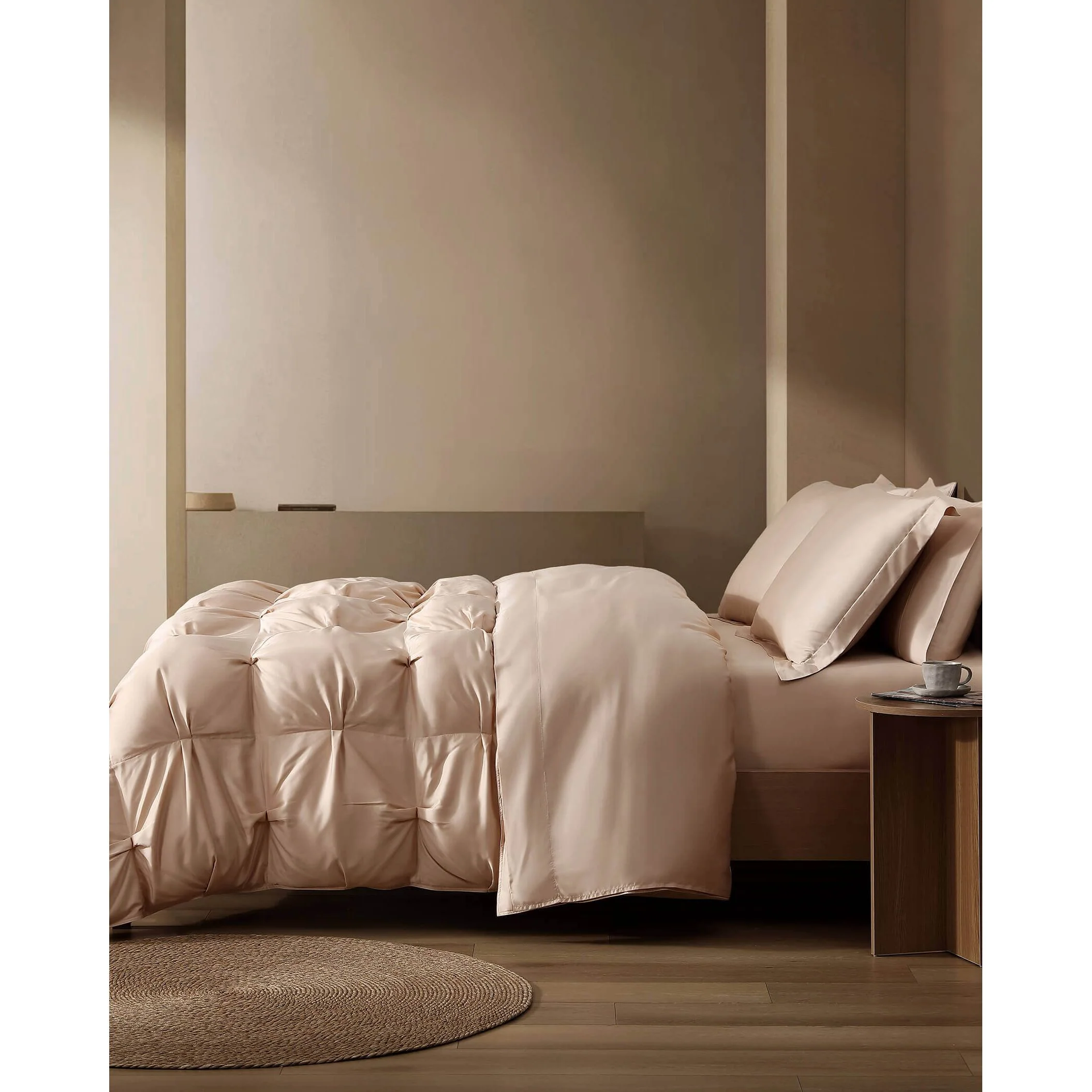 Sunday Citizen Blush Natural Premium Bamboo Sham Set ~ Available in King Size - Image 4
