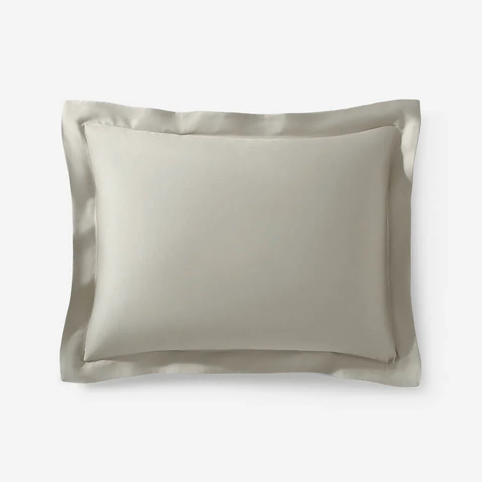 Sunday Citizen Boulder Natural Premium Bamboo Sham Set ~ Available in King and Standard Sizes