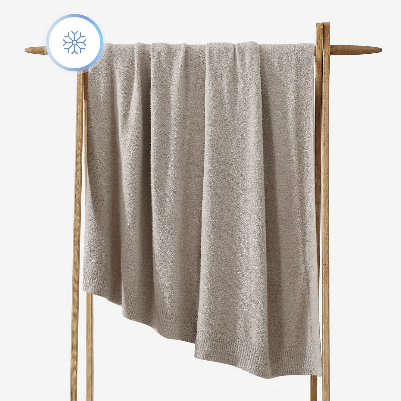 Sunday Citizen Cloud Cool Throw in Taupe ~ 75 x 52