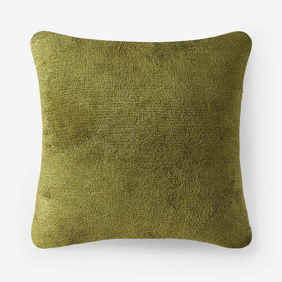Sunday Citizen Cloud Silque Pure Throw Pillow in Cardamon Seed ~ 20 x 20