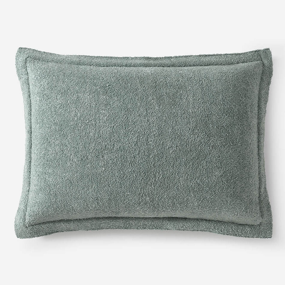 Sunday Citizen Cloud Silque Sham Set in Slate Grey ~ Available in King and Standard Sizes
