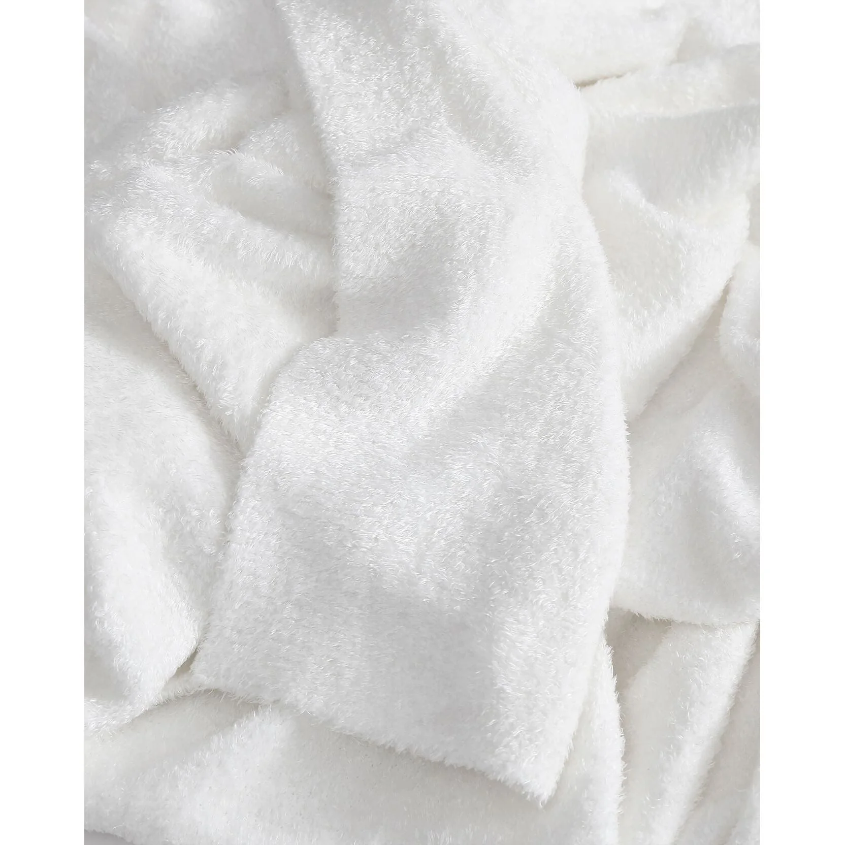 Sunday Citizen Cloud Silque Throw in Clear White ~ 75 x 52 - Image 4
