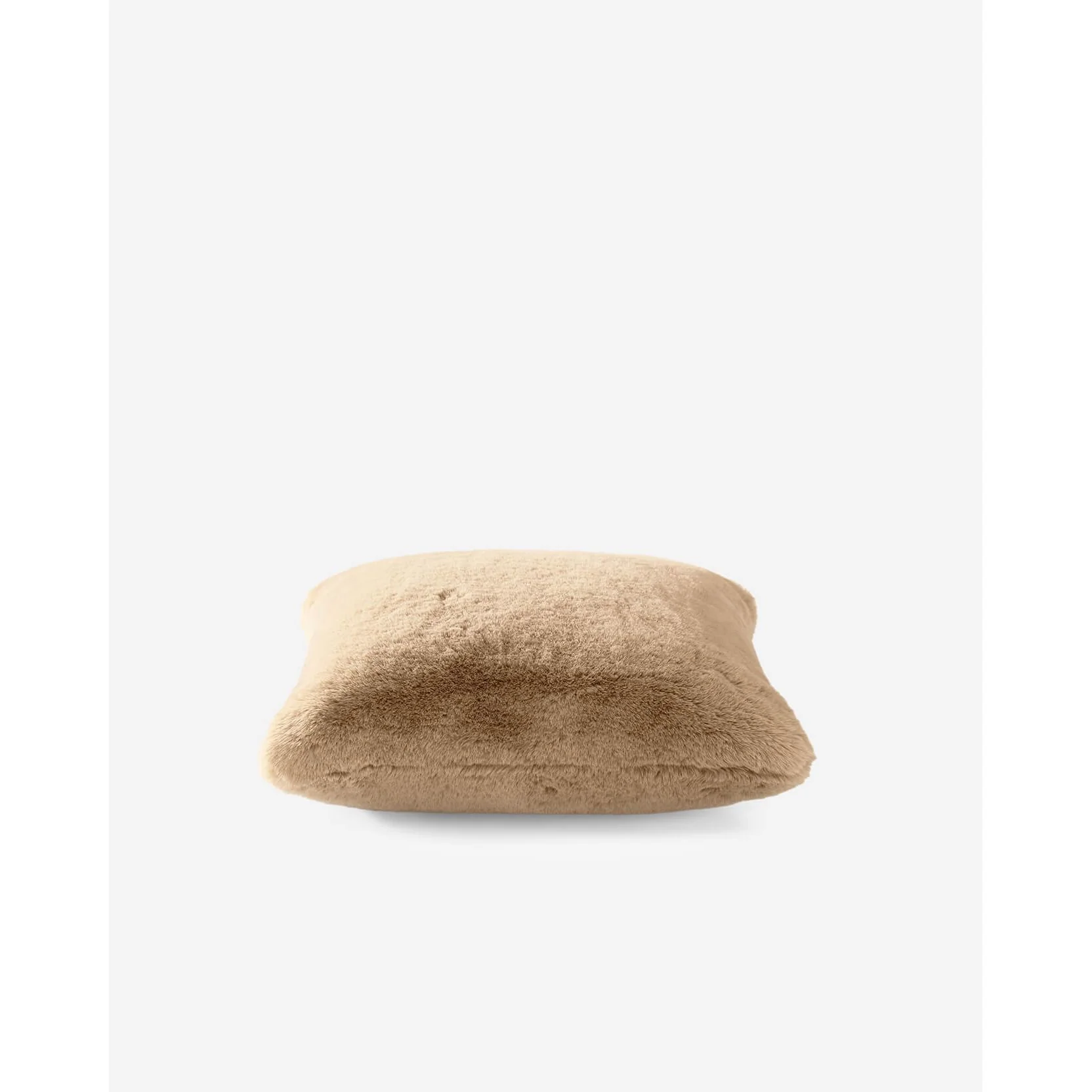 Sunday Citizen Faux Fur Throw Pillow in Tan ~ 20 x 20 - Image 4