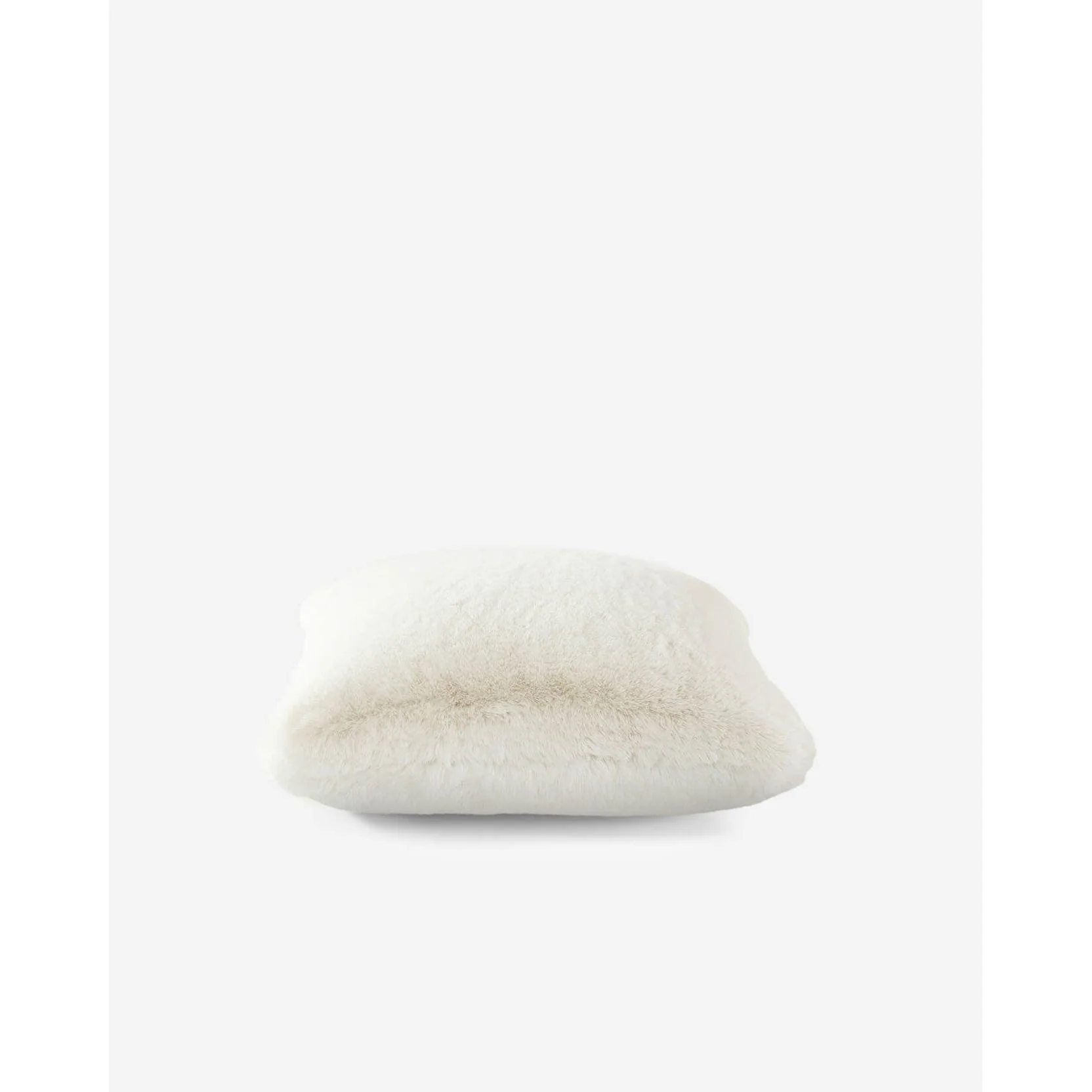 Sunday Citizen Faux Fur Throw Pillow in White ~ 20 x 20 - Image 5