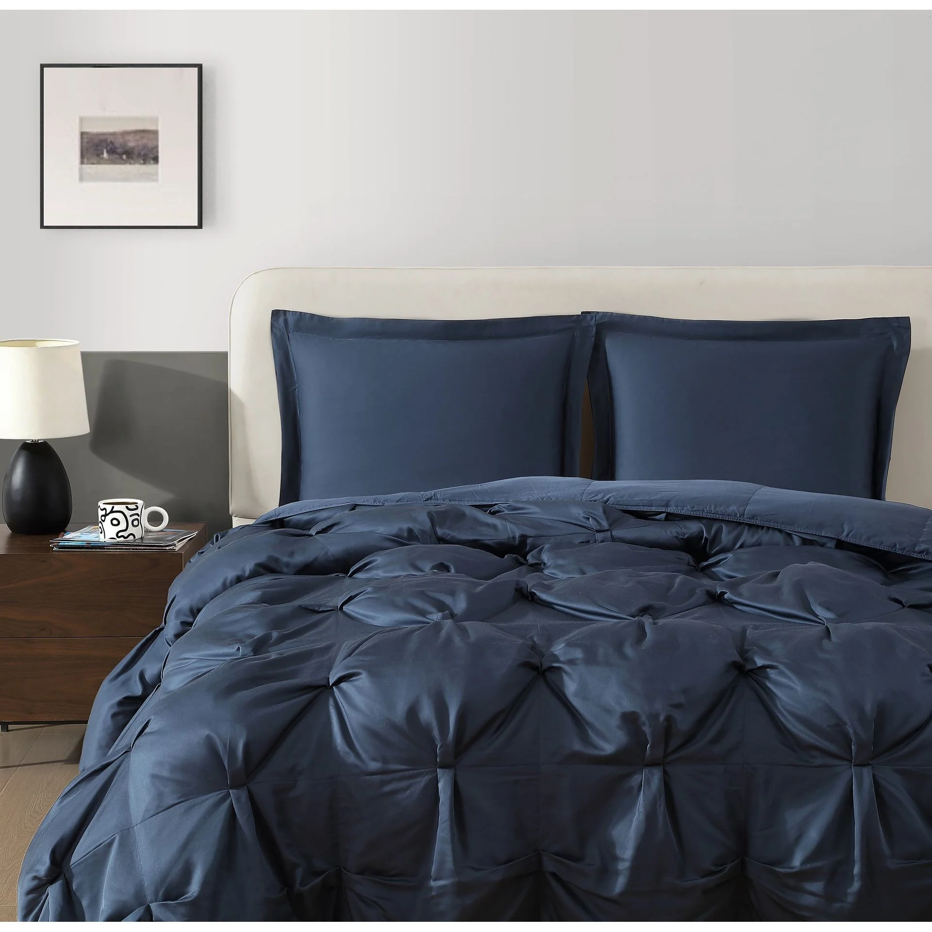 Sunday Citizen Midnight Premium Bamboo Bubble Comforter ~ Available in King and Queen Sizes - Image 6