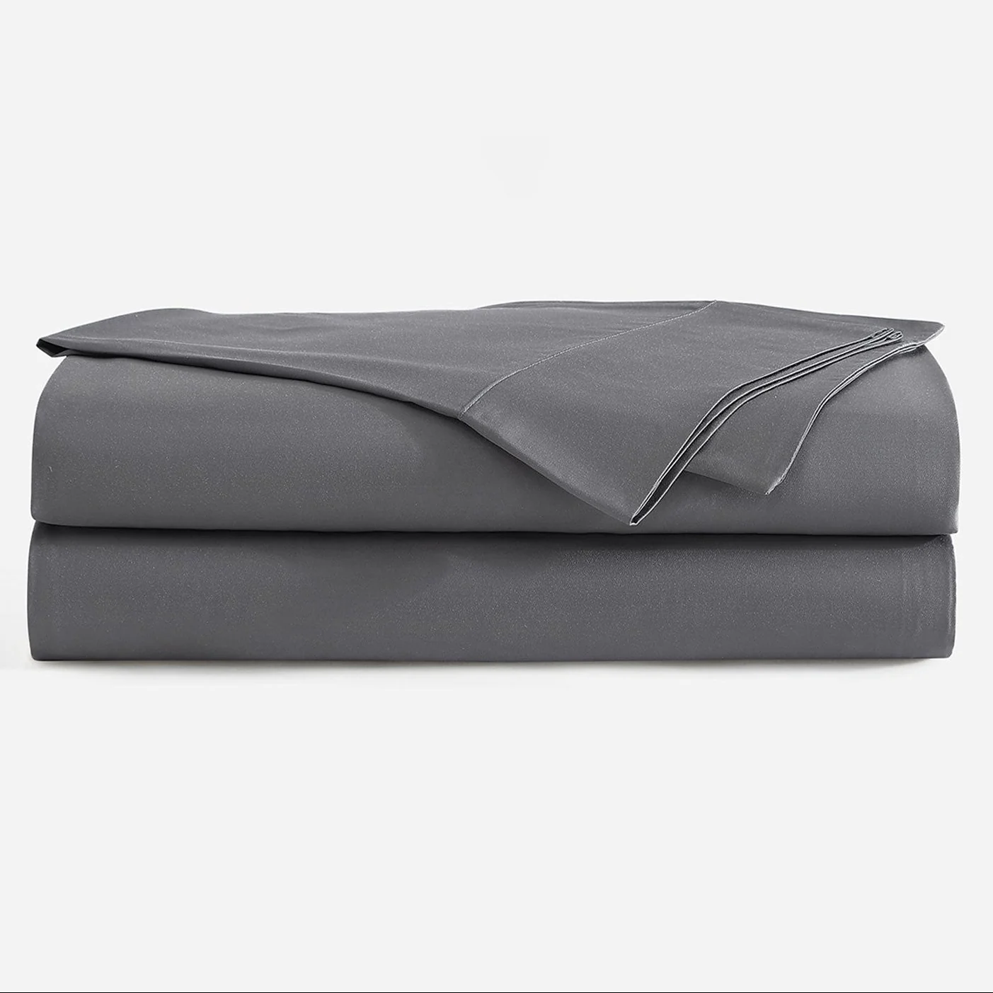 Sunday Citizen Natural Premium Bamboo Fitted Sheet in Granite ~ Available in King Size