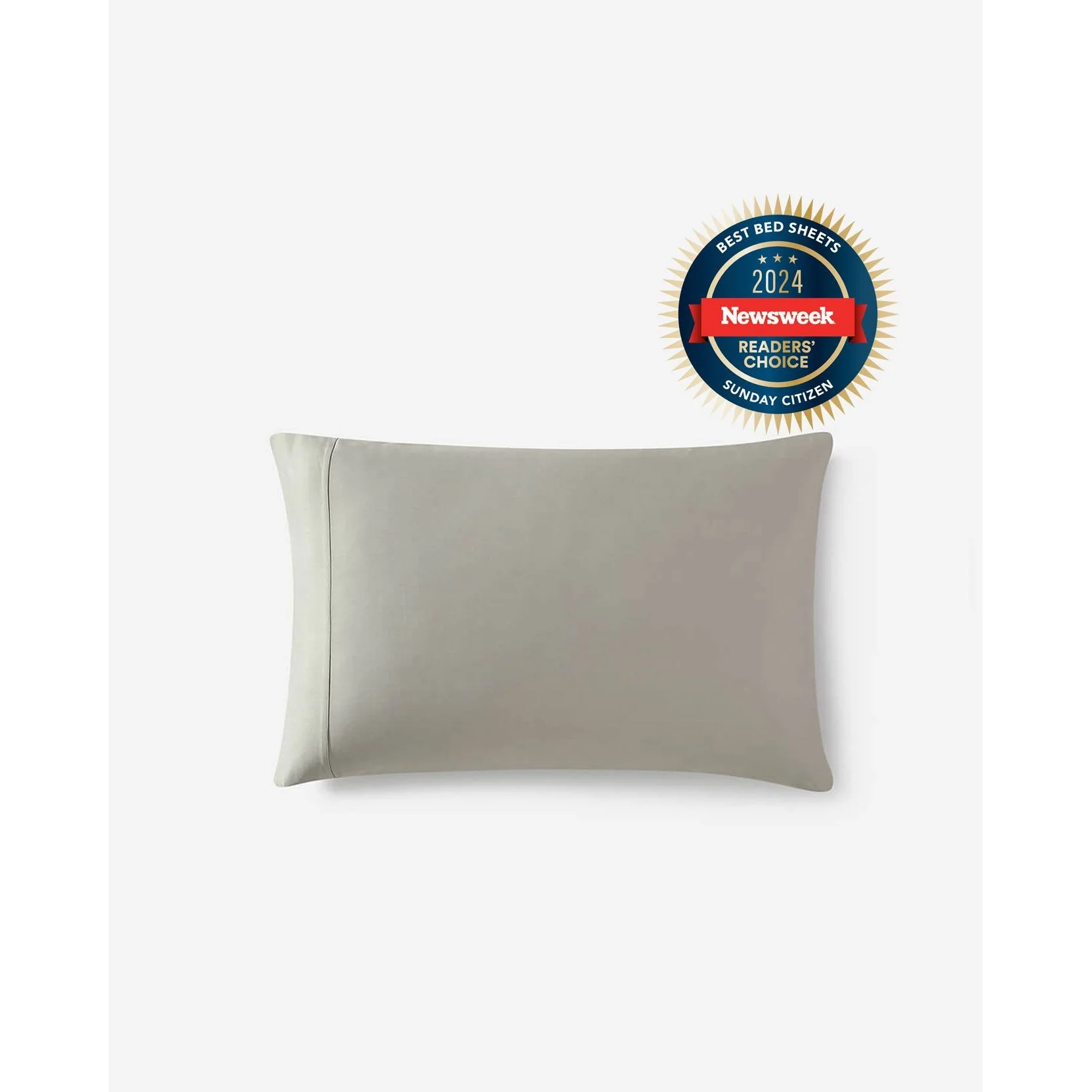 Sunday Citizen Natural Premium Bamboo Pillowcase Set in Boulder ~ Available in King Size - Image 6
